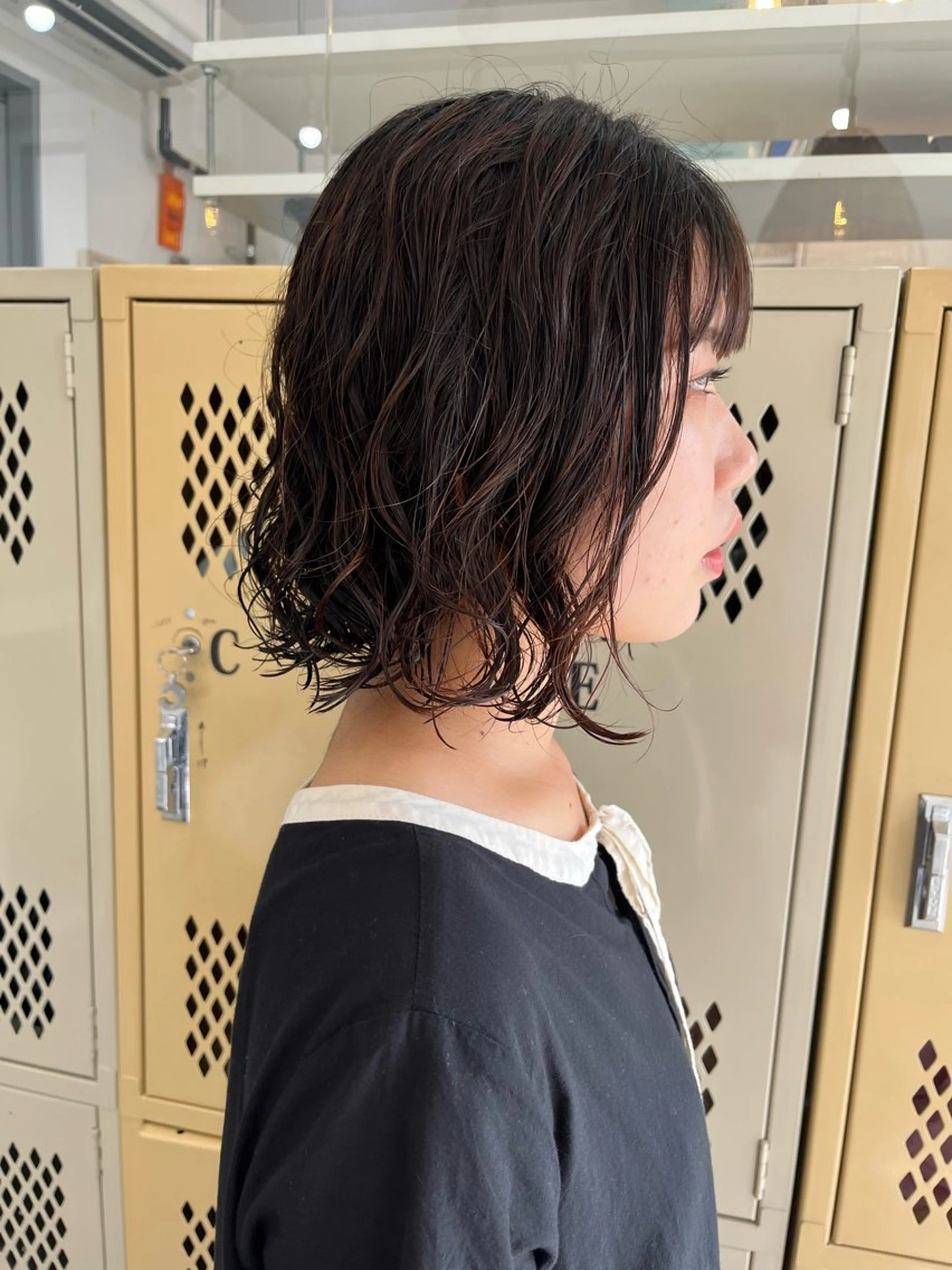 ショート パーマ カット パーマ トリートメント 🌼sunc HINAMI🌼のヘアスタイル