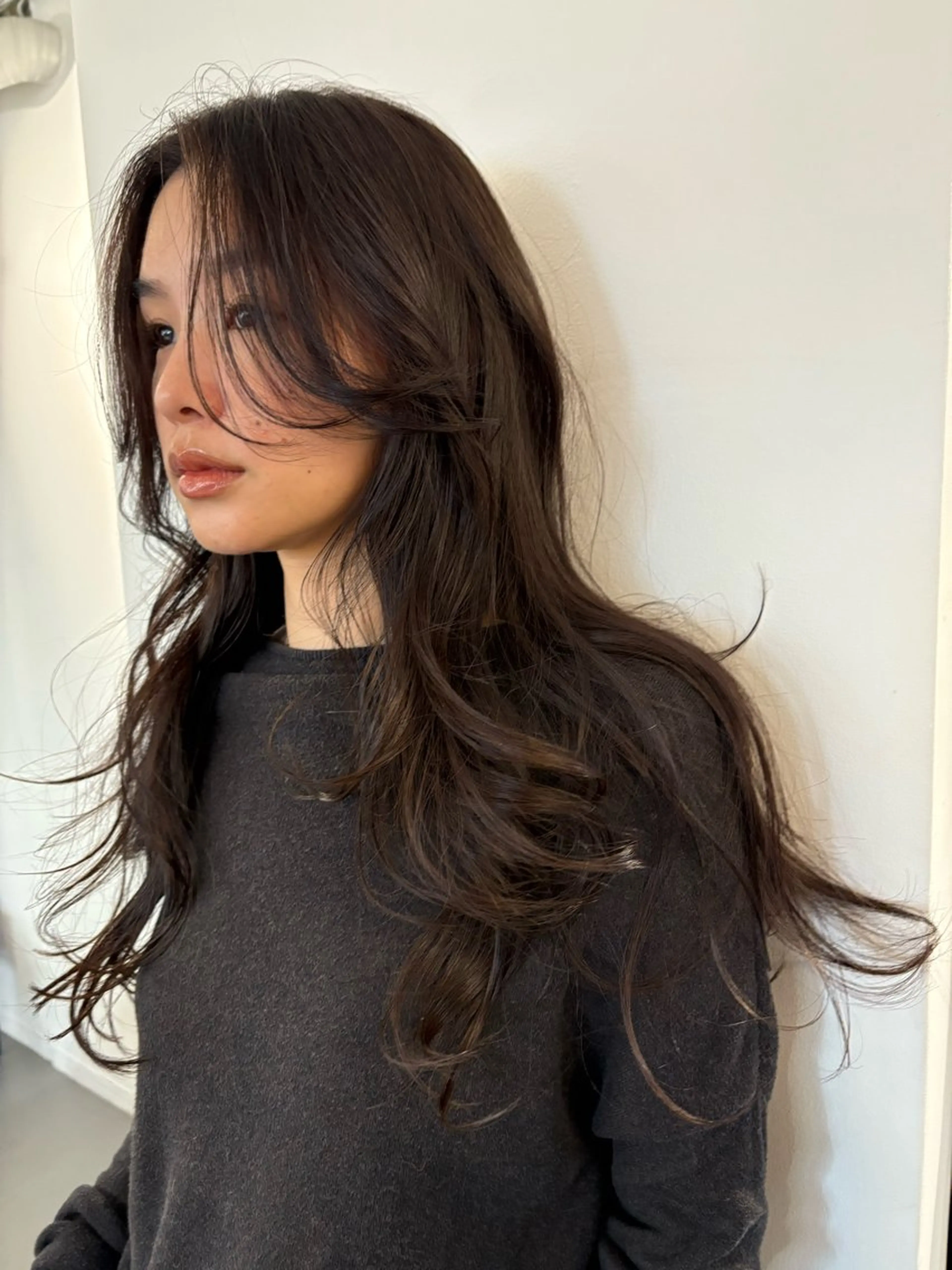 ロング カラー 村田 りょうやのヘアスタイル