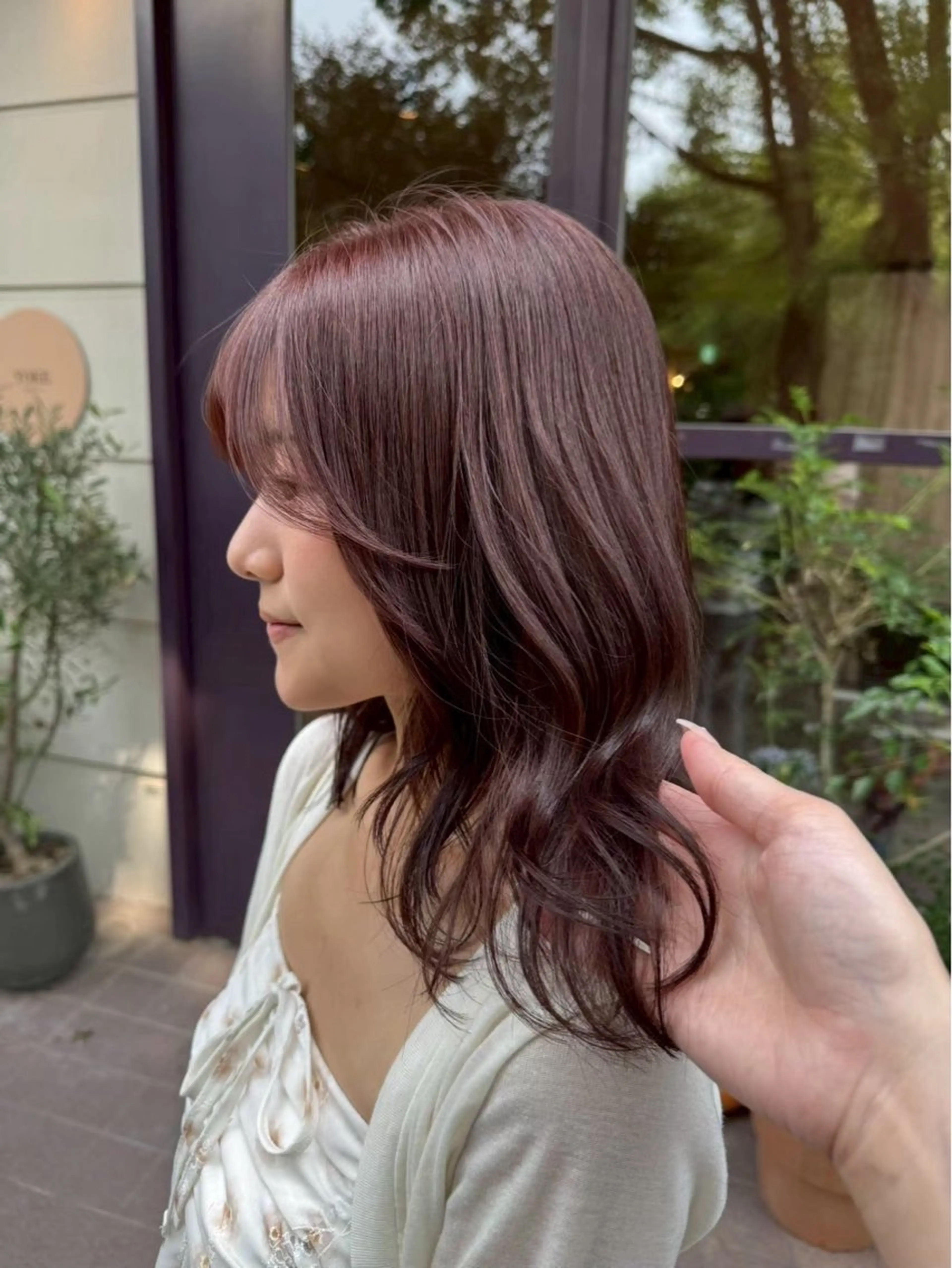 カラー YOKE /桃山台 /iori‎✦.˚◦のヘアスタイル