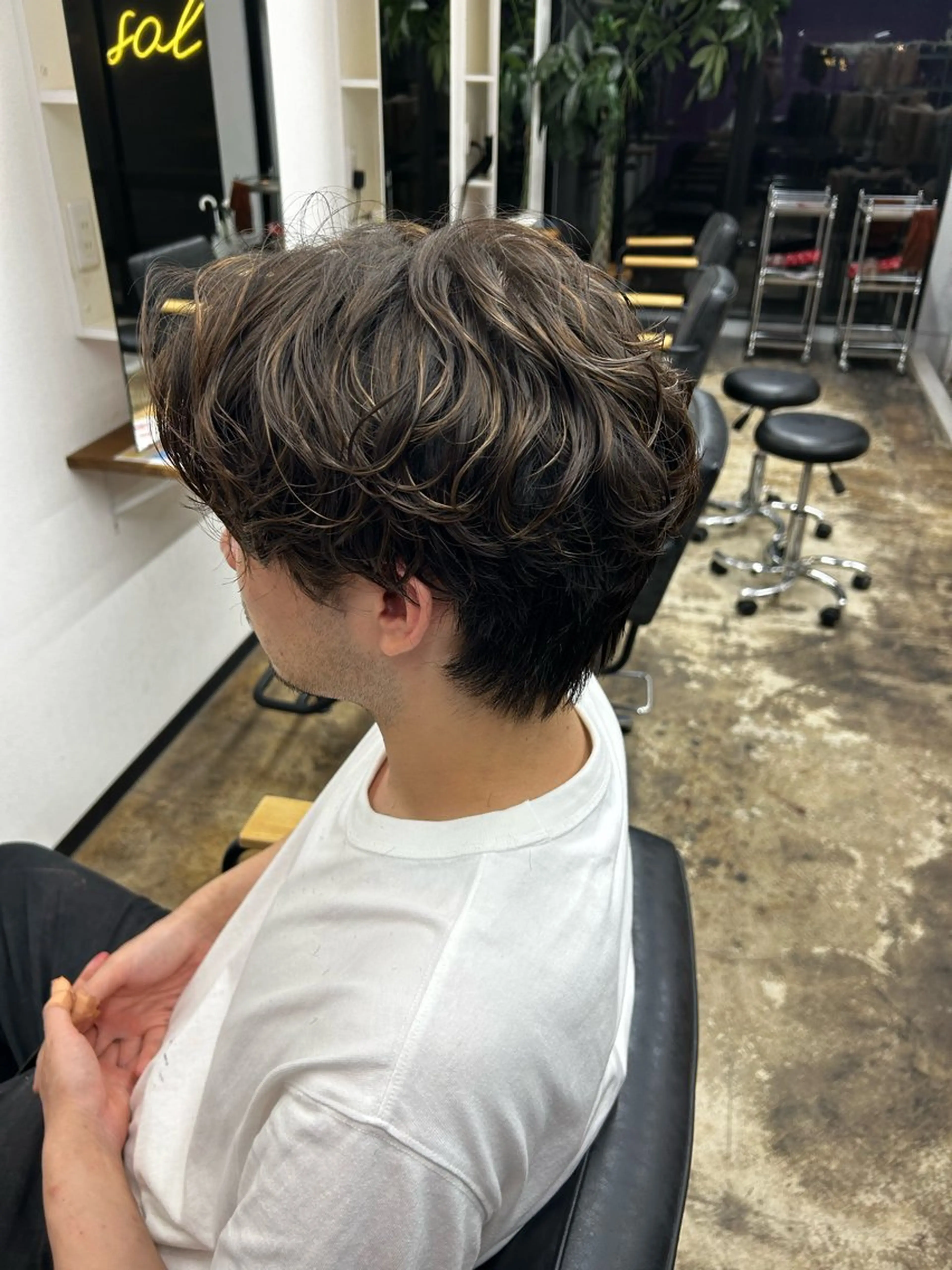 パーマ カット パーマ 西浦 たくみのヘアスタイル