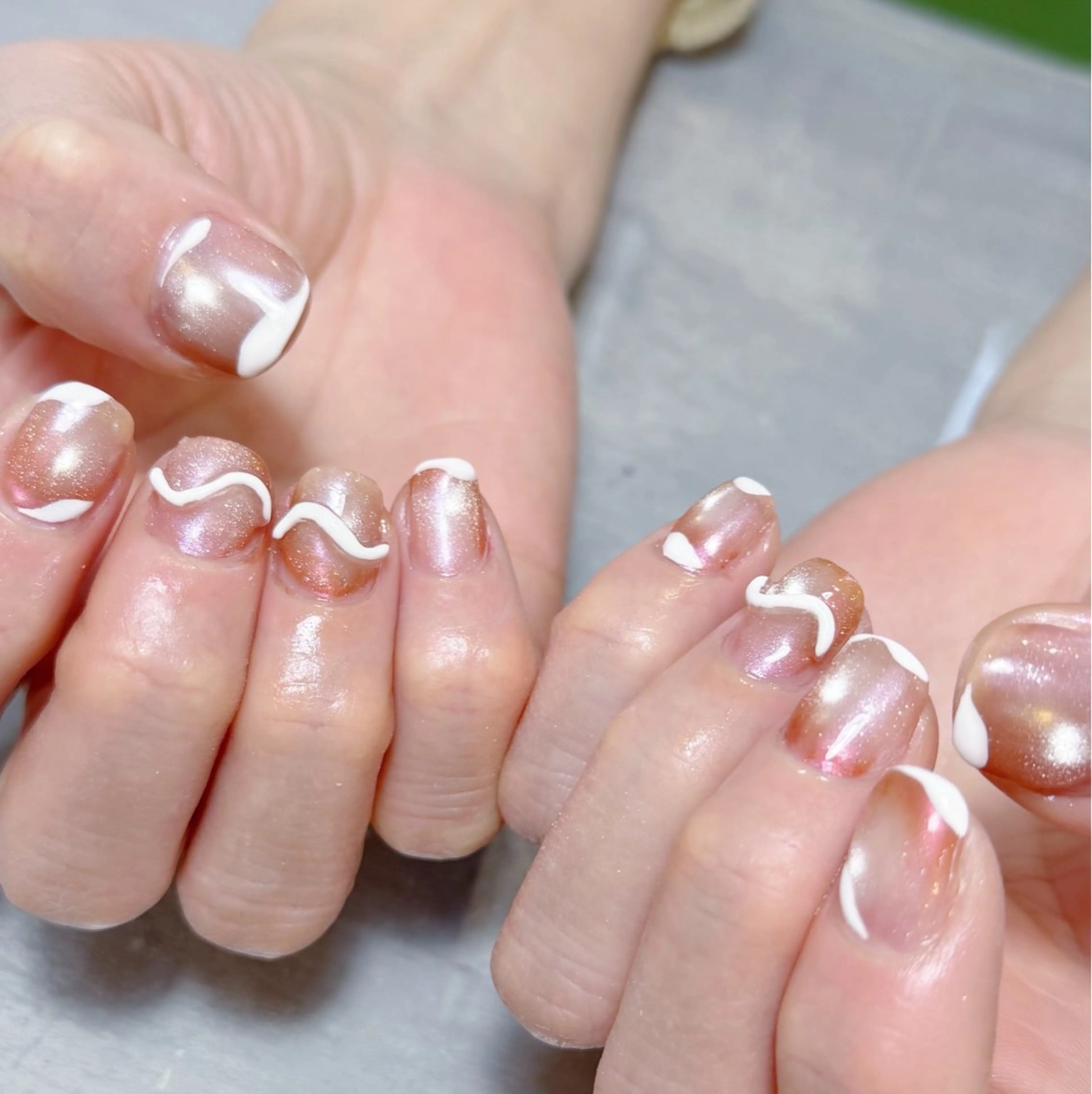 ネイル ハンドネイル 重永 夏南のネイルデザイン