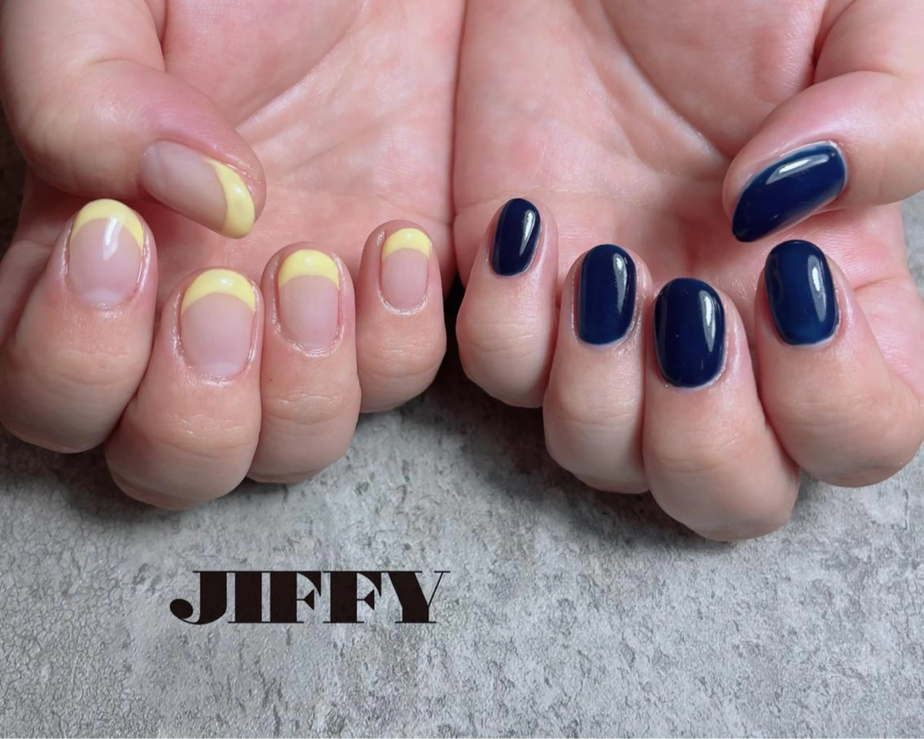 ネイル フレンチネイル JIFFY nailstudioのネイルデザイン