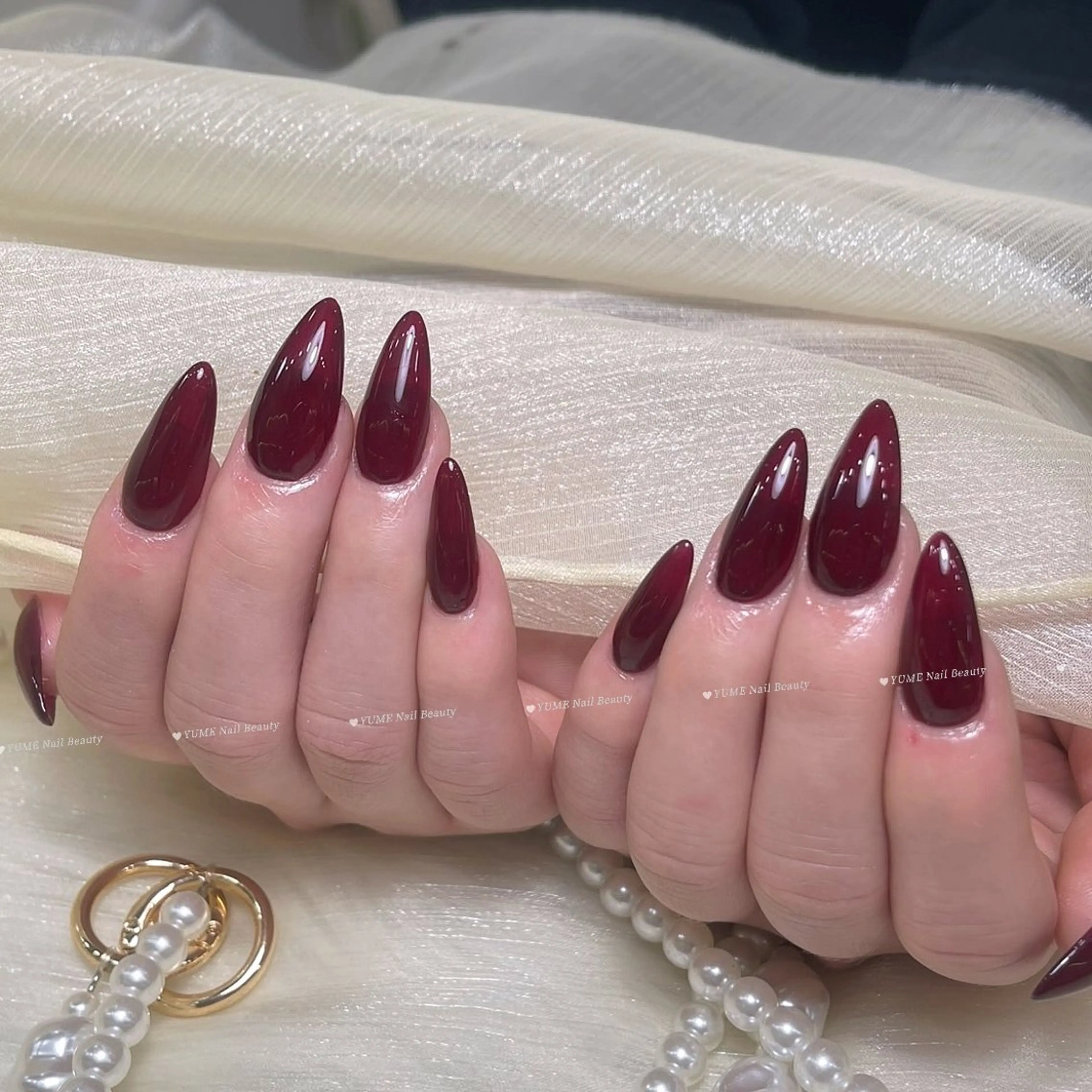 ミディアム ハンドネイル YUME Nail Beautyのネイルデザイン