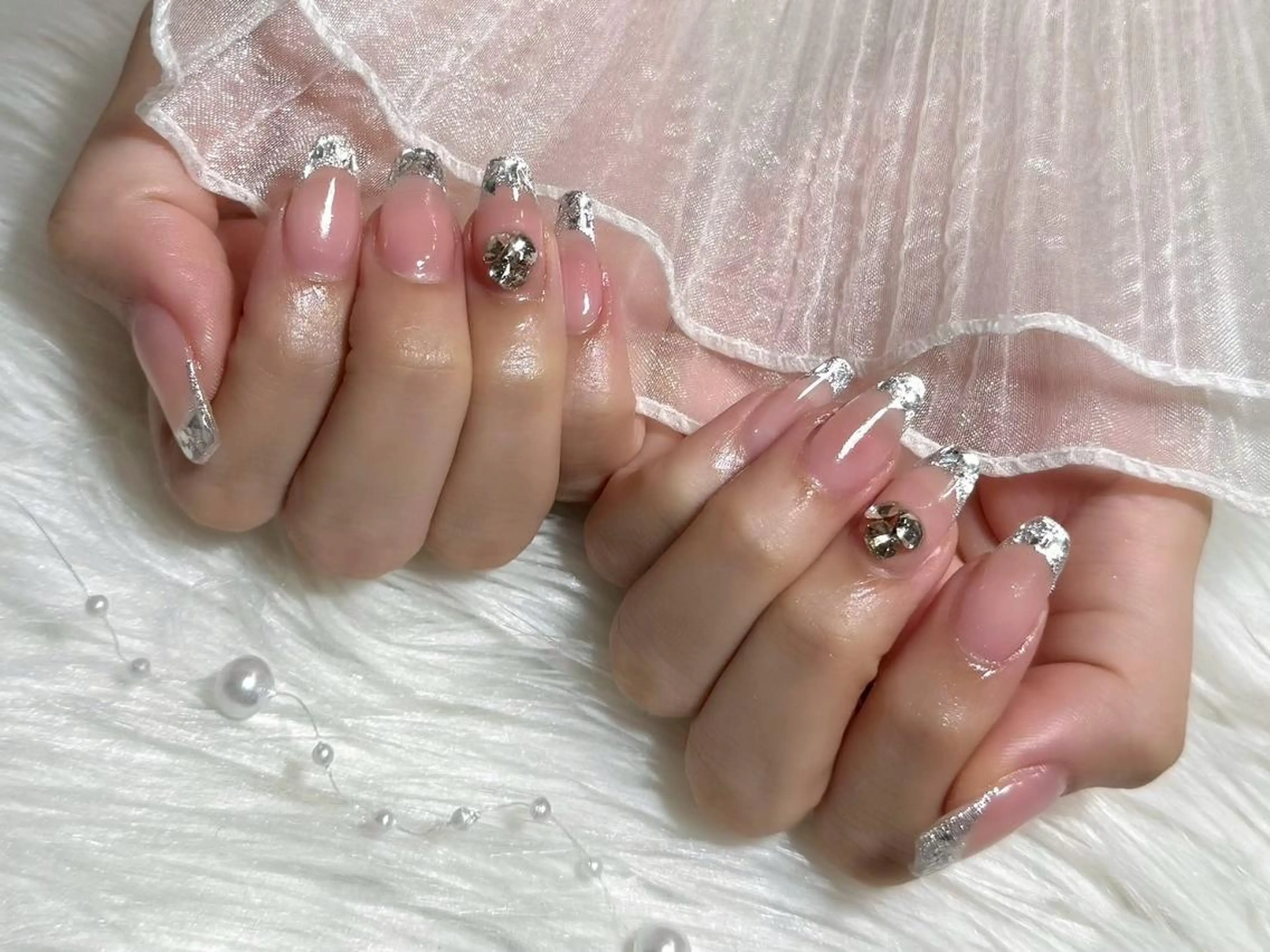 ネイル 持ち込み peTiT ✨️ yuzuki💞🫧のネイルデザイン