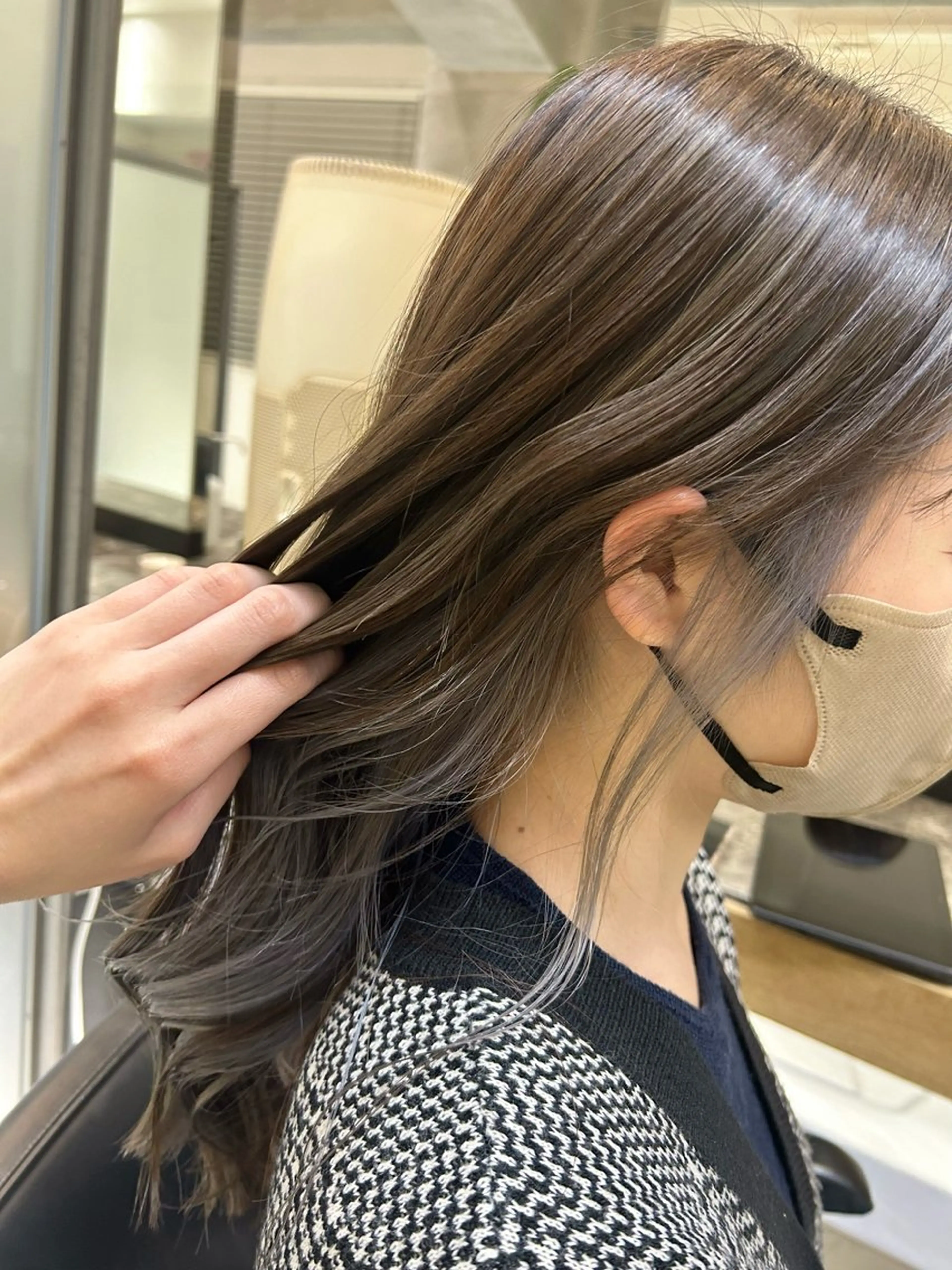 ❄️【ブリーチ】リピート率No.1❄️似合わせカット＋インナーorフェイスフレームカラー＋アメイジア2stepTrの写真