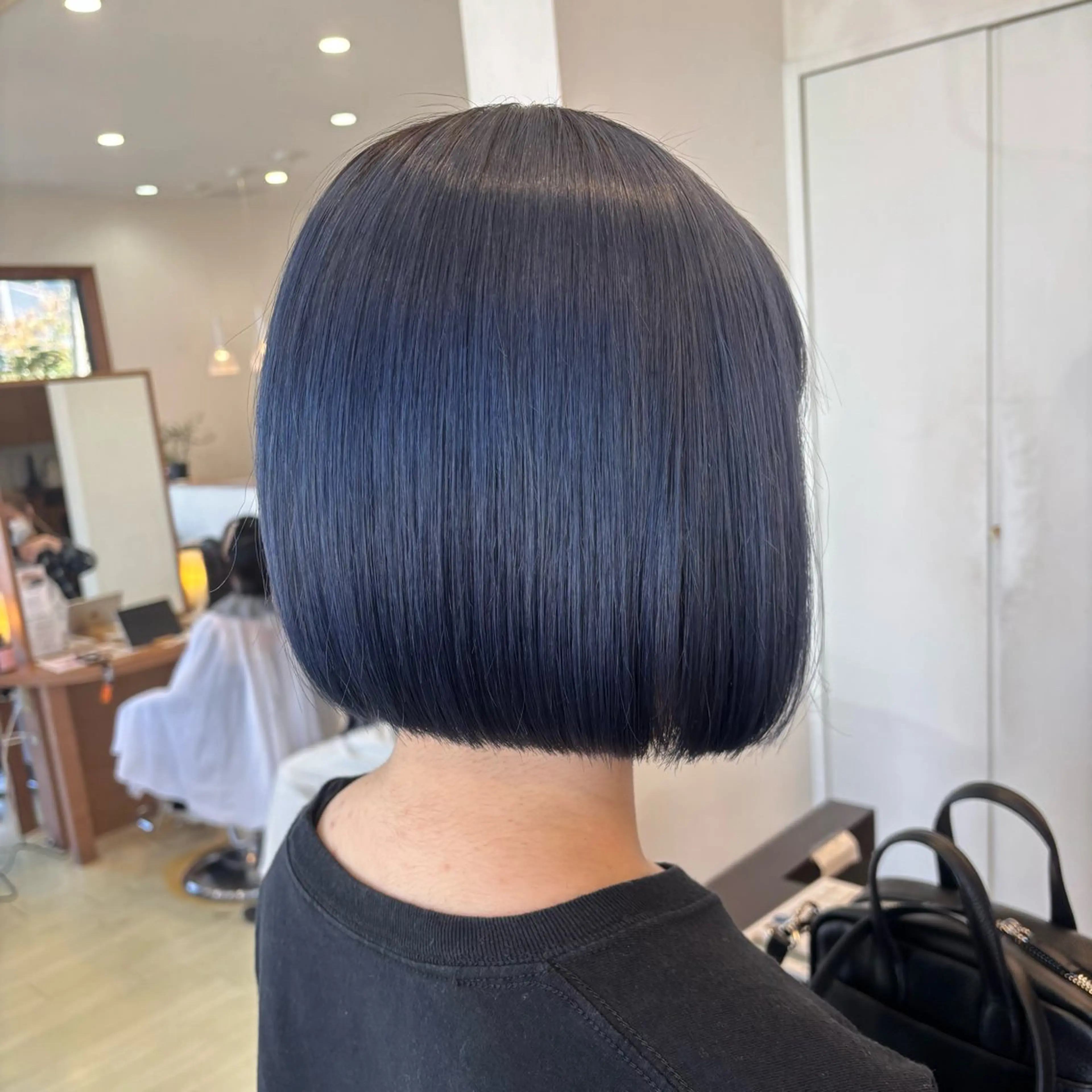 ショート ボブ カット 鈴木 祐香のヘアスタイル