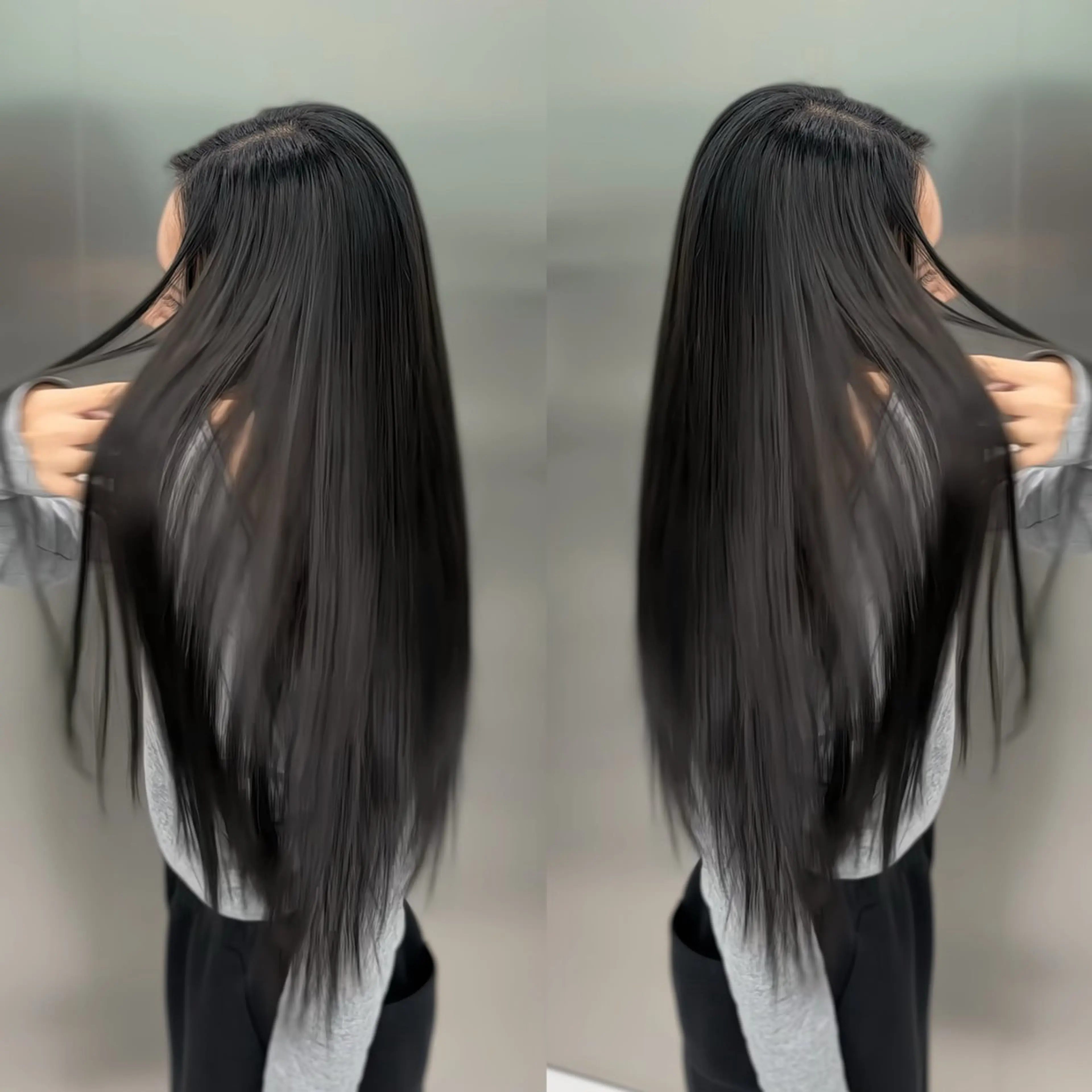 ロング ヘアカラー 縮毛矯正 トリートメント 縮毛矯正特化 髪質改善辻良輝のヘアスタイル