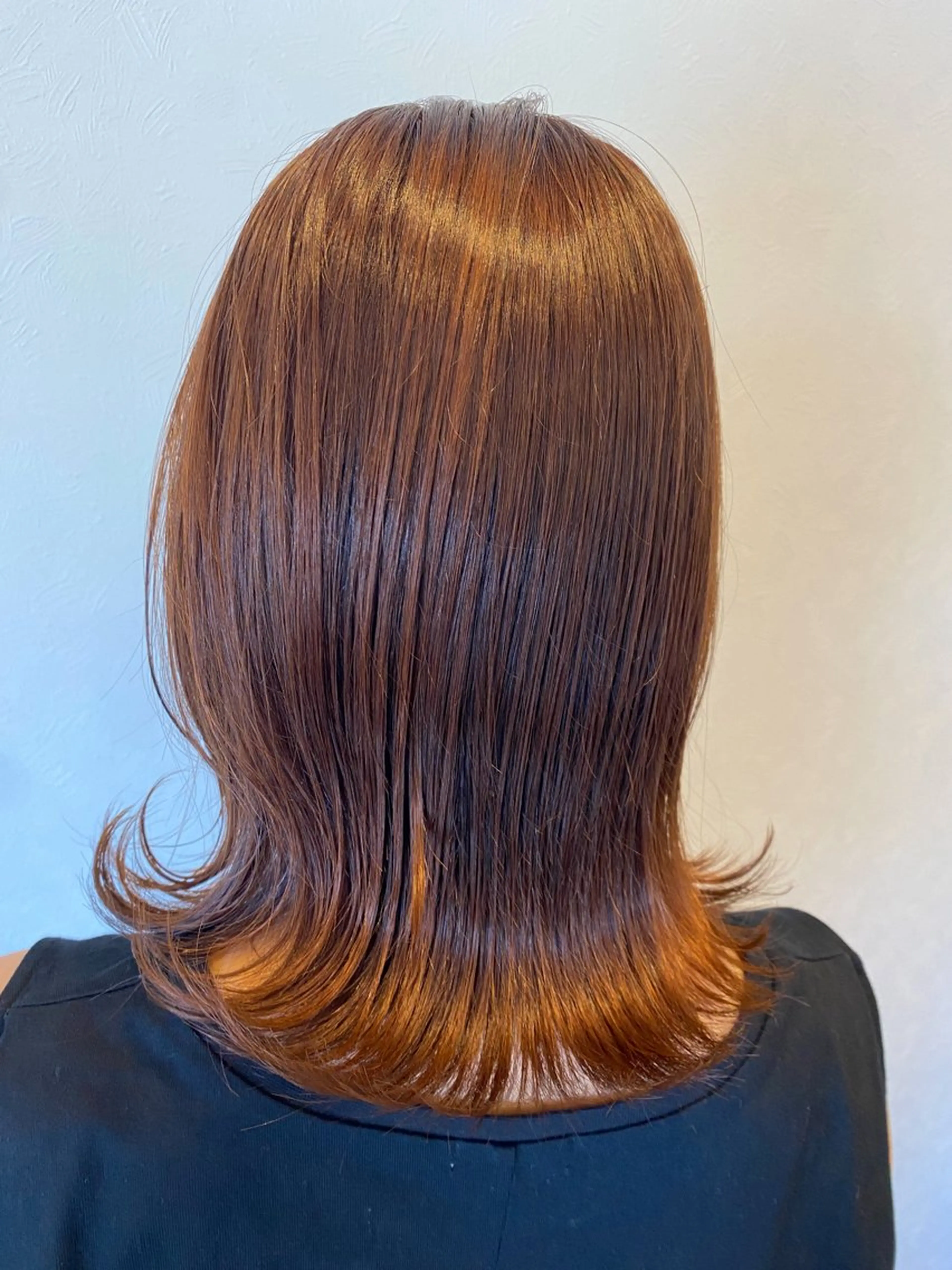 ミディアム カット ヘアカラー 美容室Limb所属・髪質改善/縮毛/小林 水葵のヘアスタイル