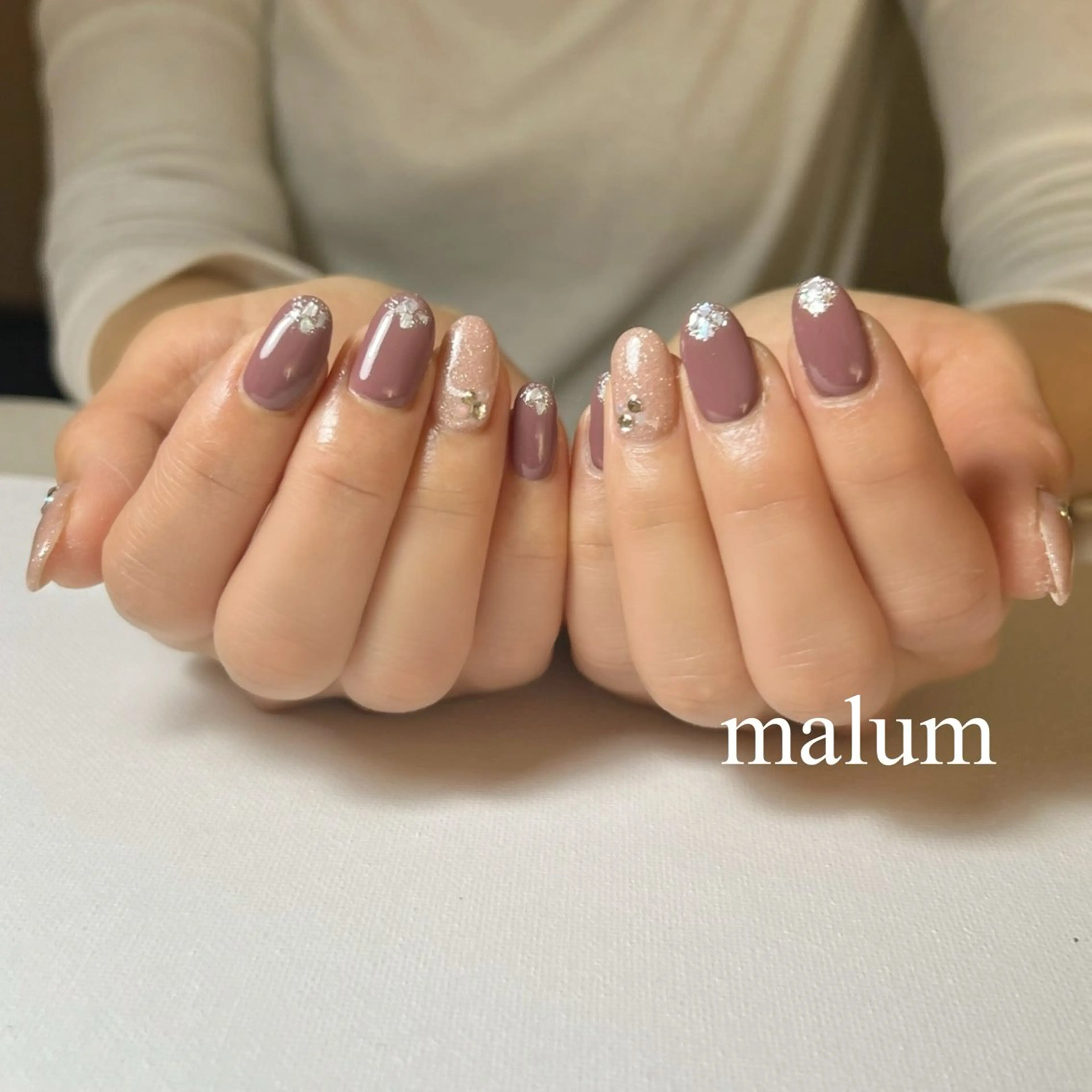 ネイル ハンドネイル malum nailのネイルデザイン