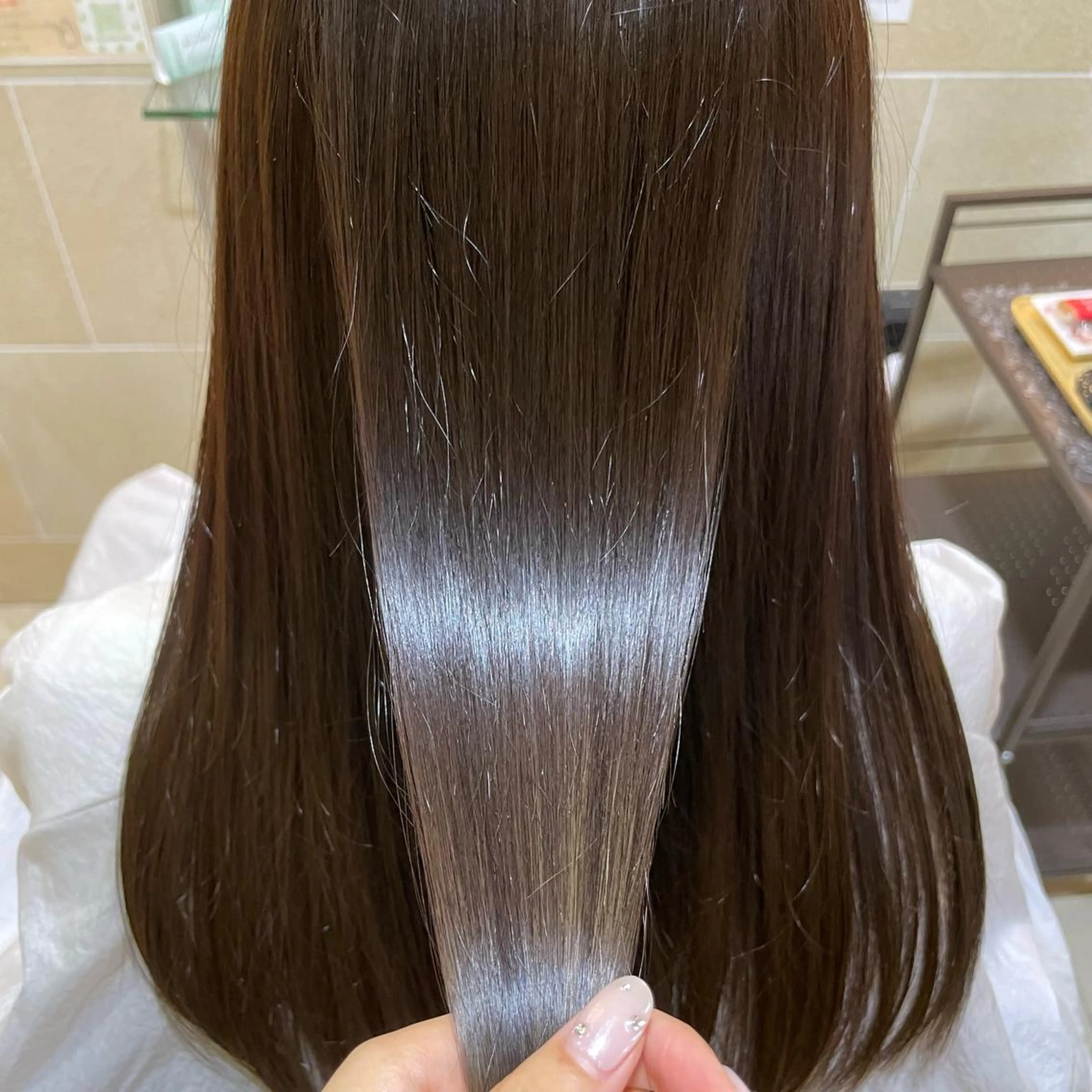 ロング 髪質改善 縮毛矯正 トリートメント grace by happiness所属・艶髪/巻ける縮毛矯正 /髪質改善naoのヘアスタイル