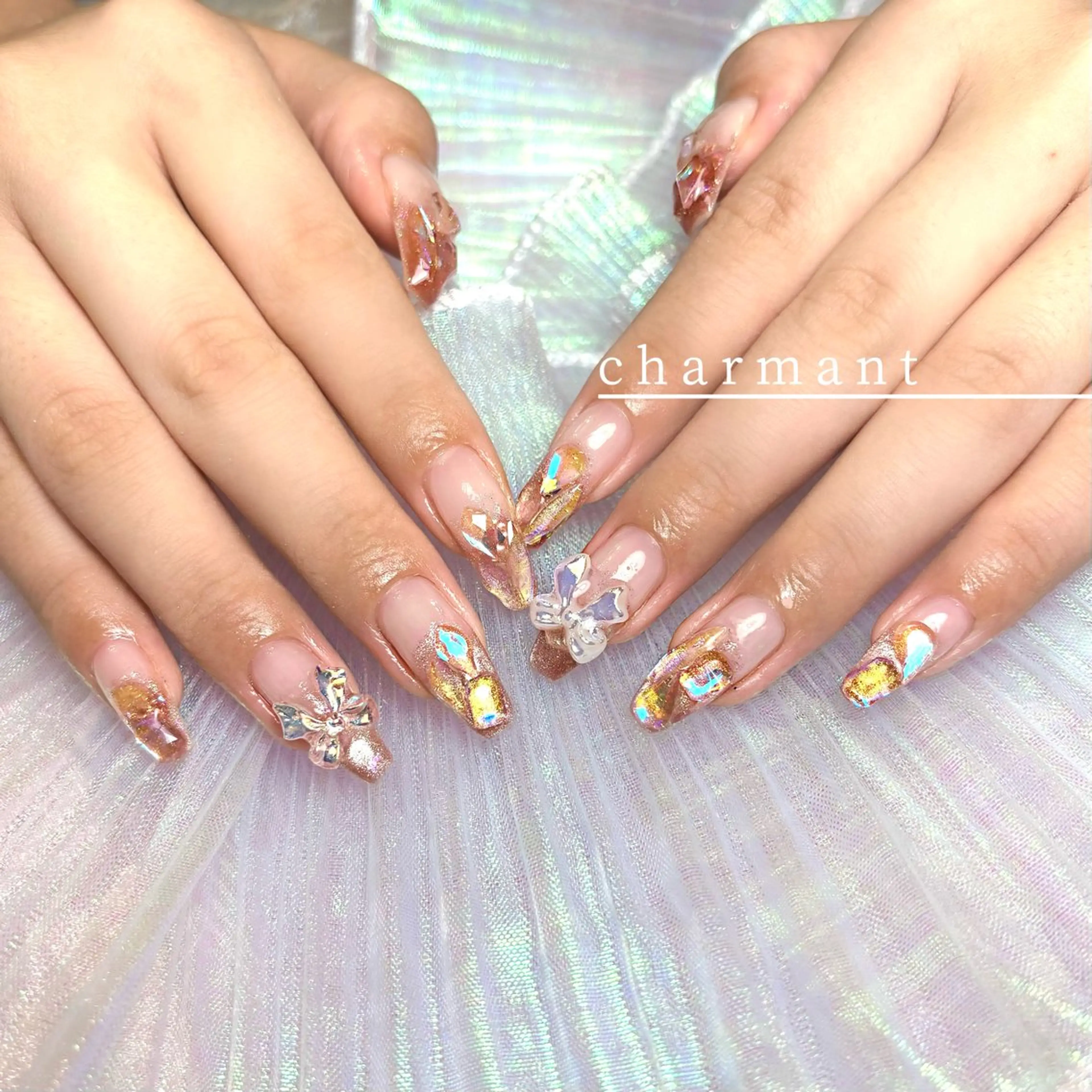 ネイル ハンドネイル charmant momokaのネイルデザイン