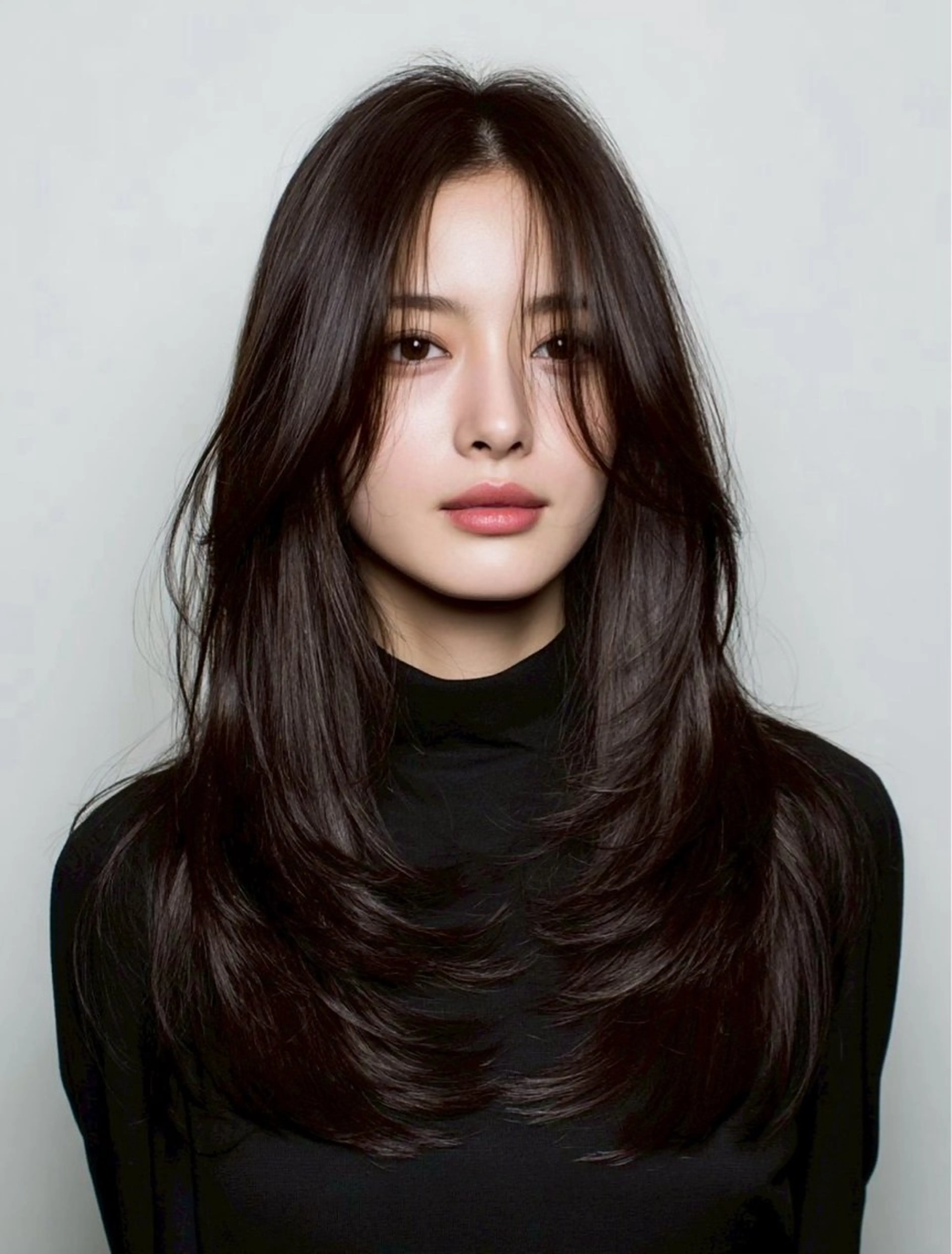 ロング カット ヘアカラー トリートメント 【明石の艶髪神様】 染澤尋統のヘアスタイル