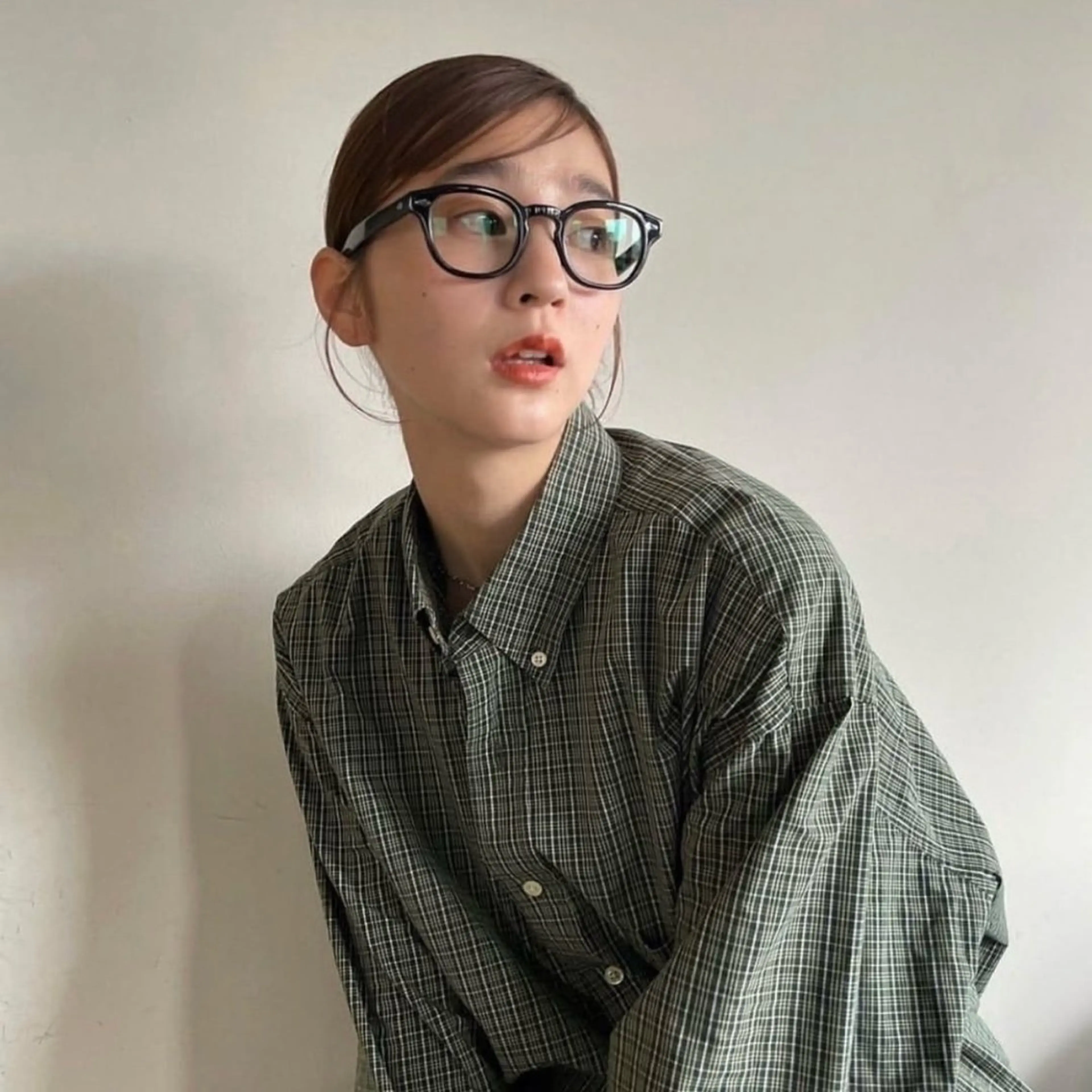 ミディアム カラー カット ヘアカラー 透明感カラー/西梅田 / nagisa🦋のヘアスタイル