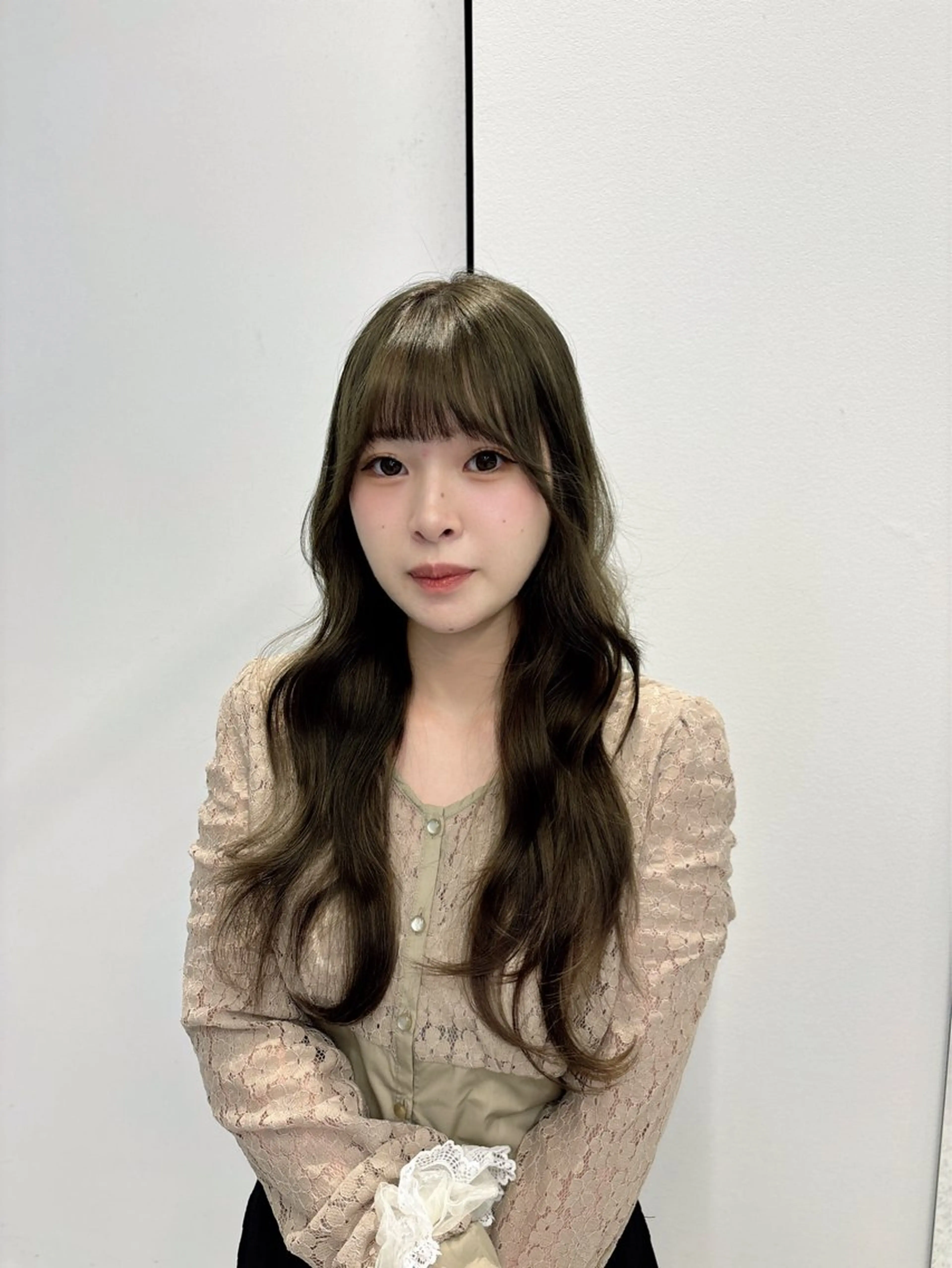 ロング 🎀ツヤ髪／韓国風／ niwミレ🪽のヘアスタイル