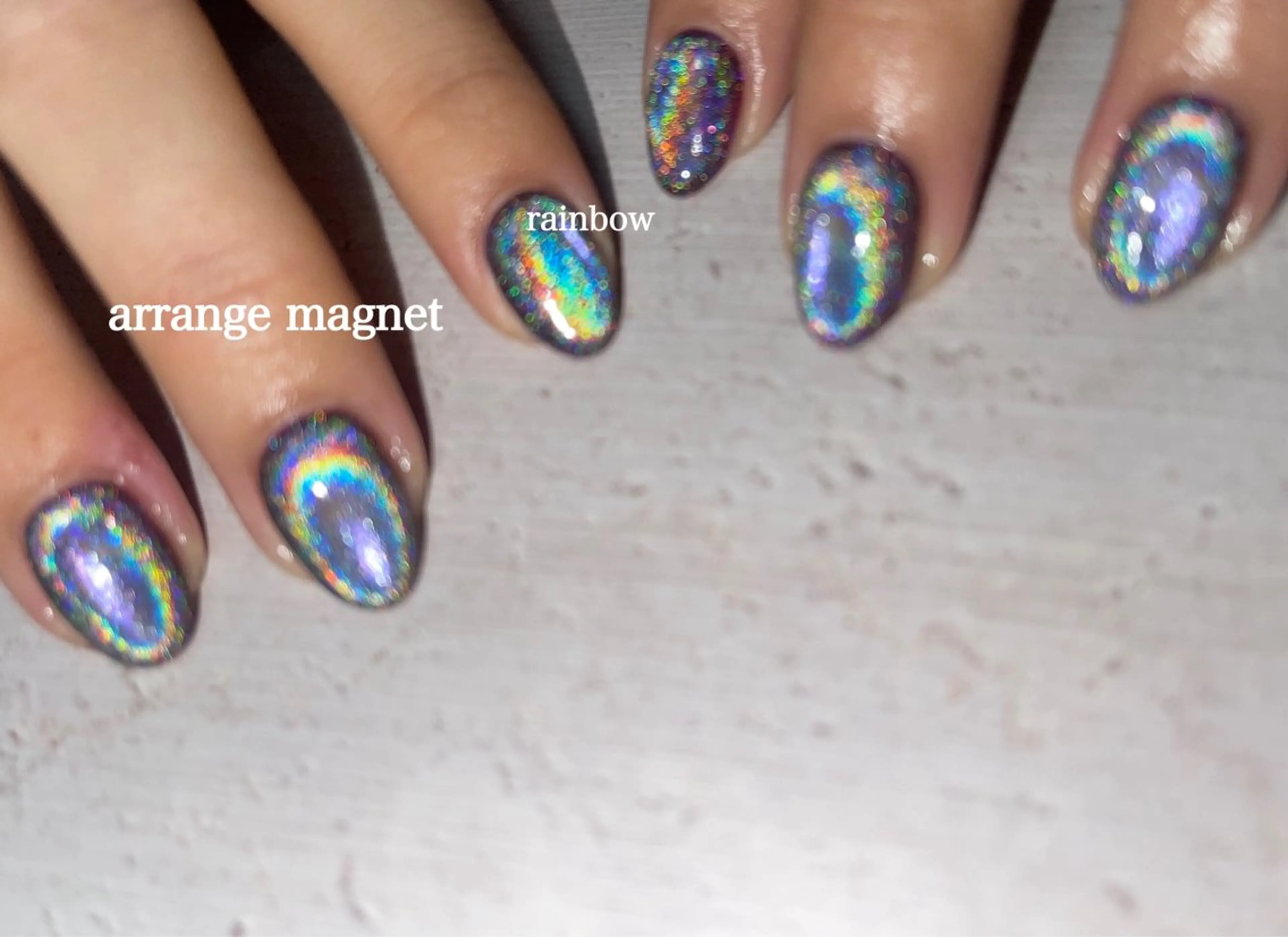 ネイル マグネットネイル julian nailのネイルデザイン