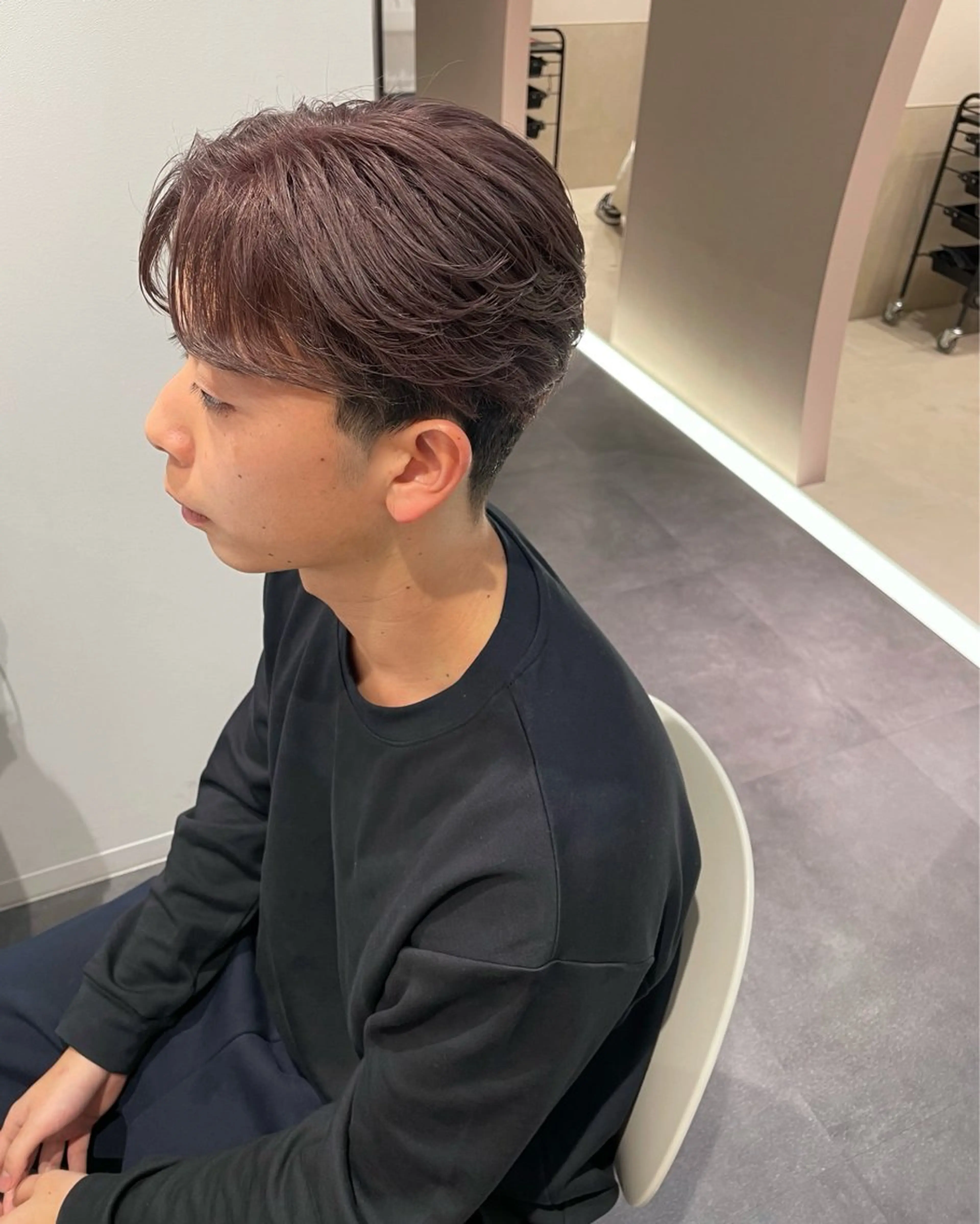 カラー 佐野 えり奈のヘアスタイル