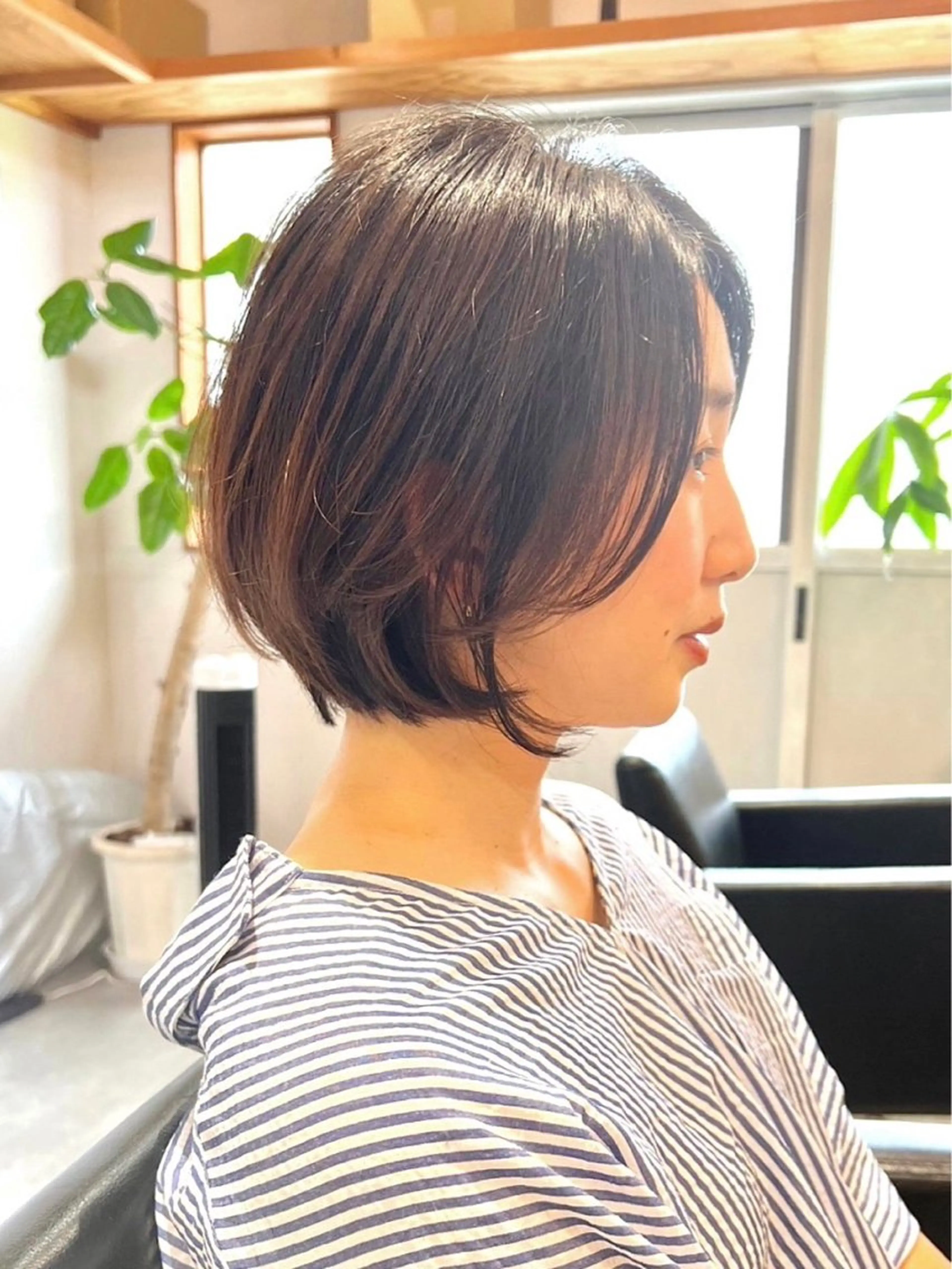 ショート ショートボブ ボブ ハイライト ショートヘア 茅ヶ崎/ショートボブ /ハイトーン/片野のヘアスタイル