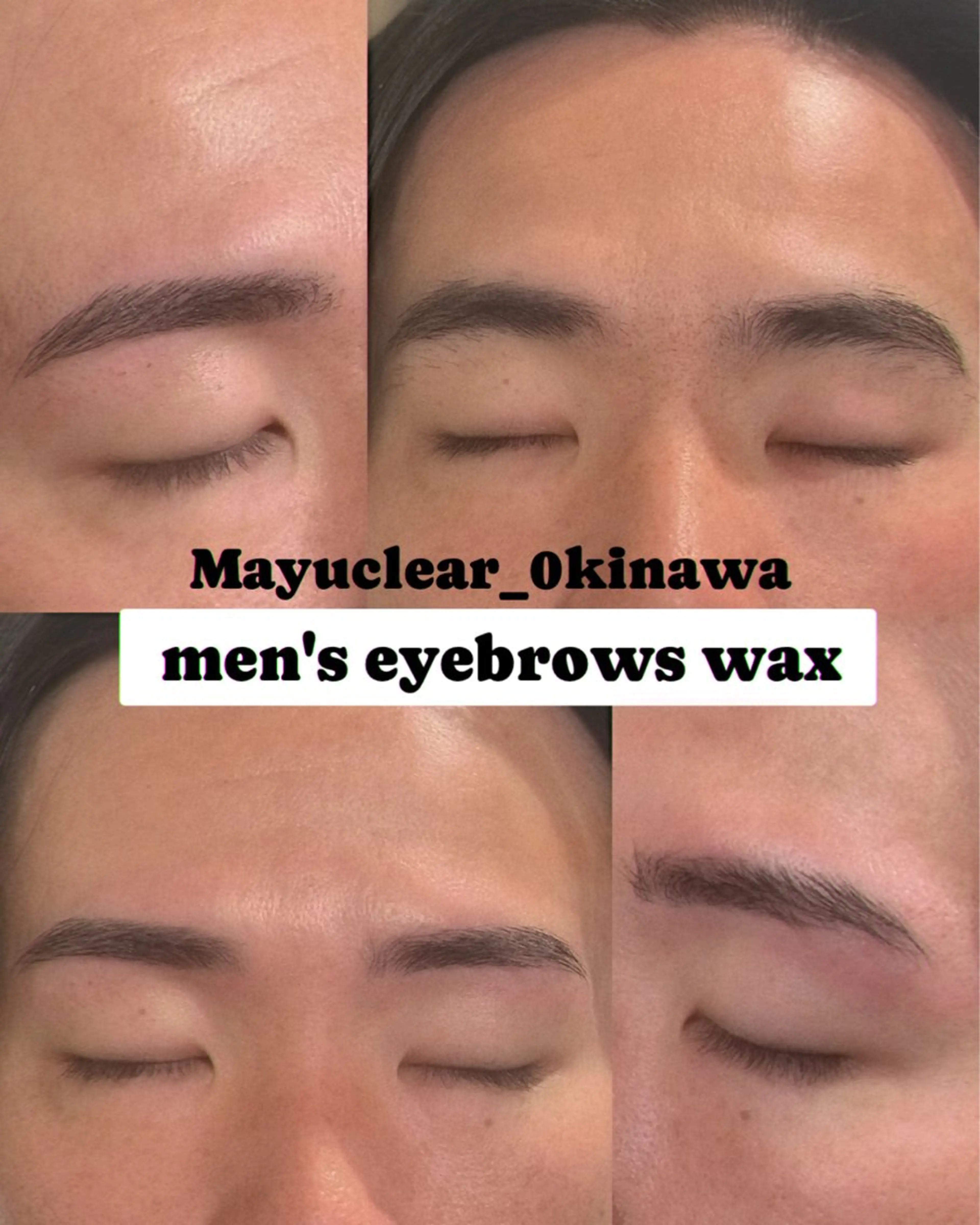 メンズ アイブロウ メンズパーマ ワックス脱毛 眉カット その他(アイブロウ) メンズ眉毛サロン マユクリア沖縄那覇店の眉毛・アイブロウイメージ