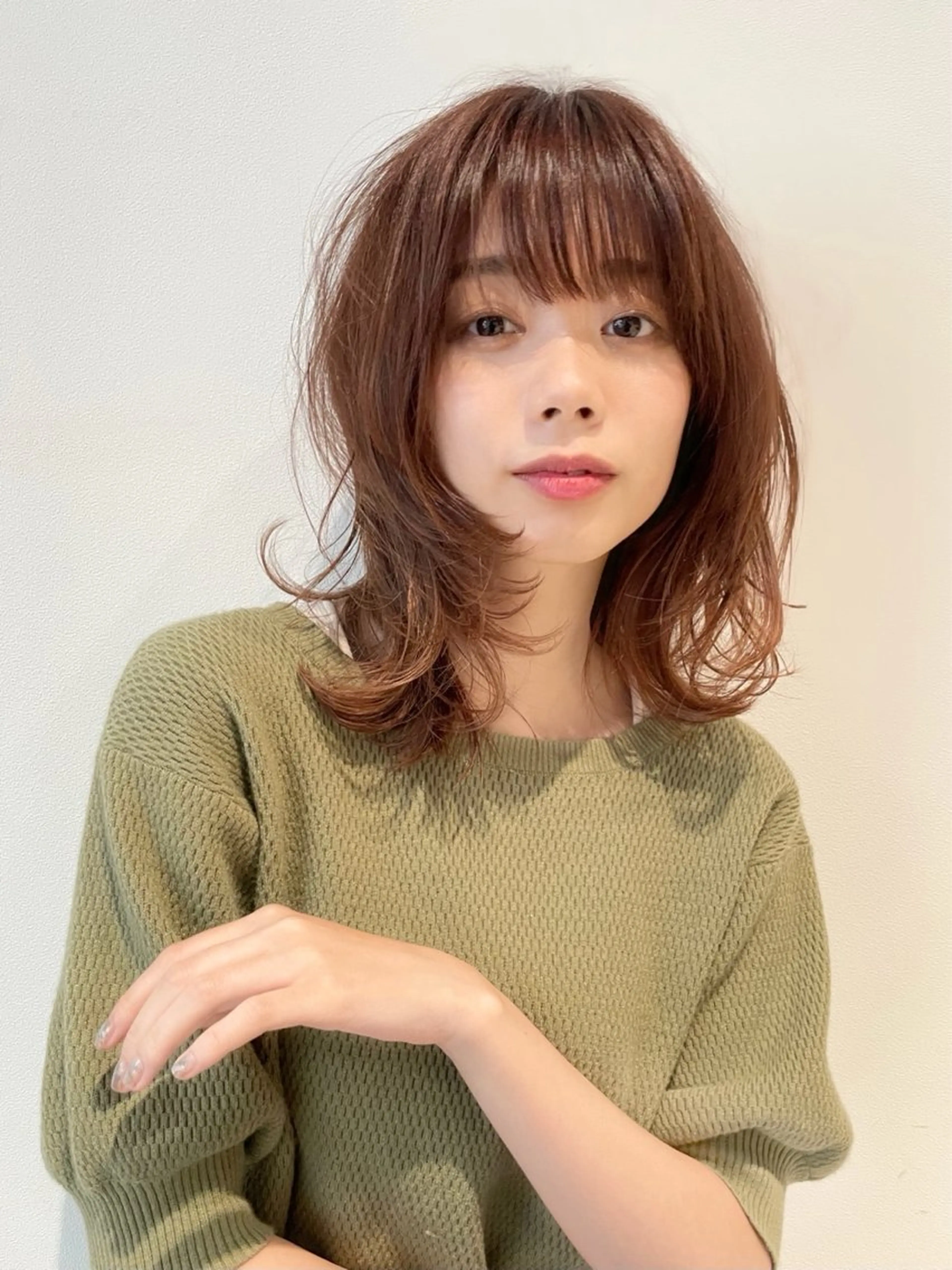 ミディアム ✨−5歳大人ショート ヘア✨れいじのヘアスタイル