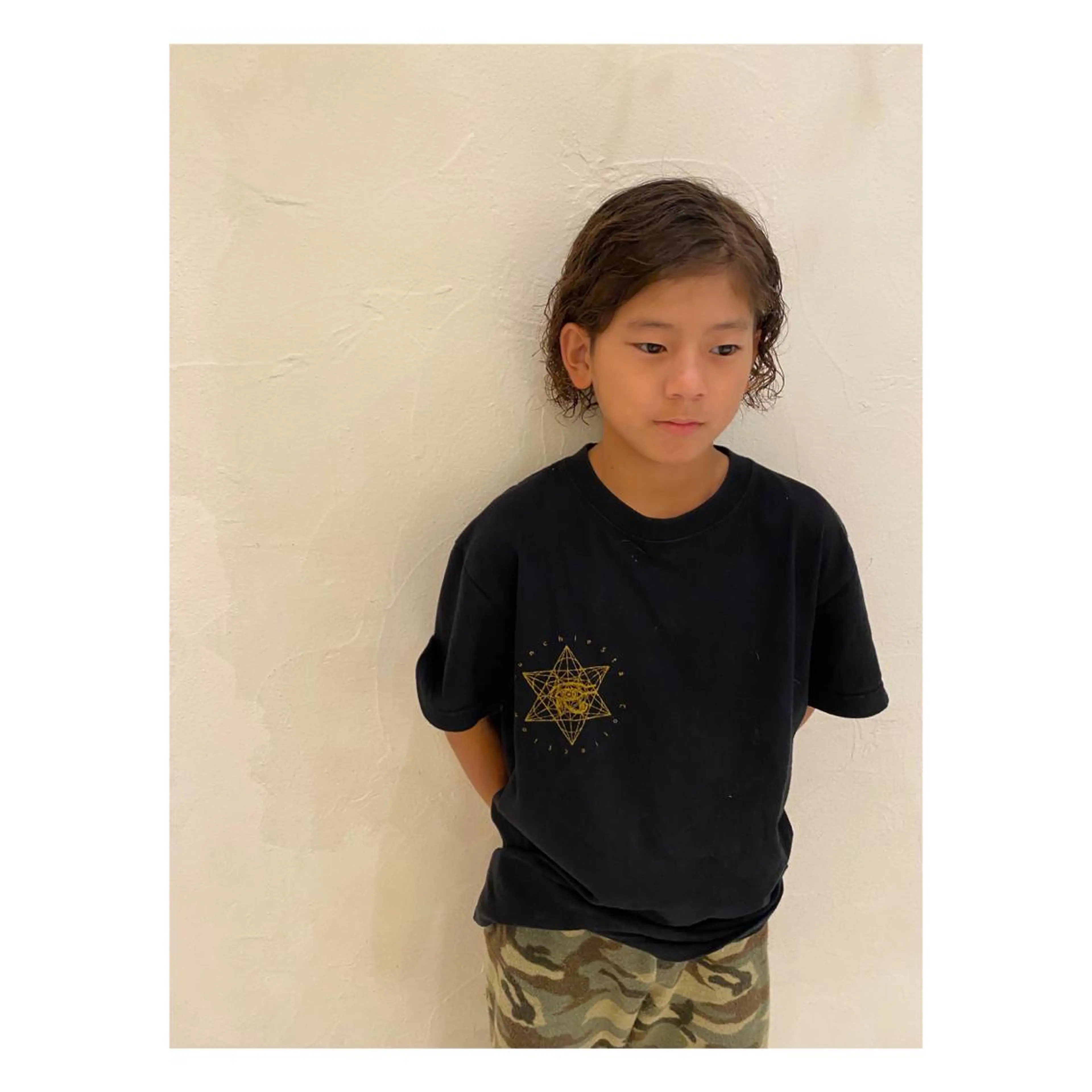 ショート パーマ メンズ カット パーマ 菊池大一 溝の口パーマのヘアスタイル