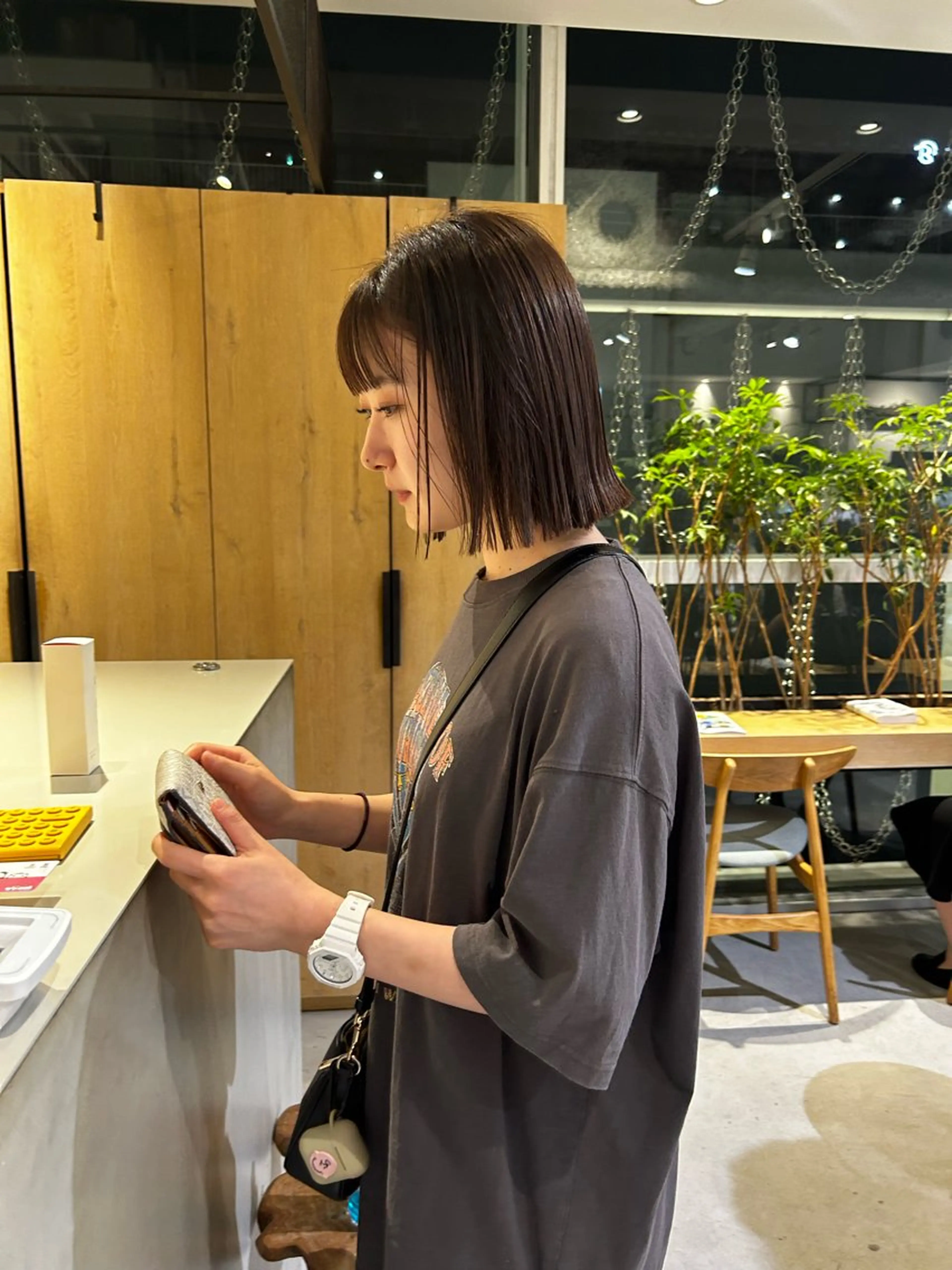 ショート 津葉井 麗奈のヘアスタイル