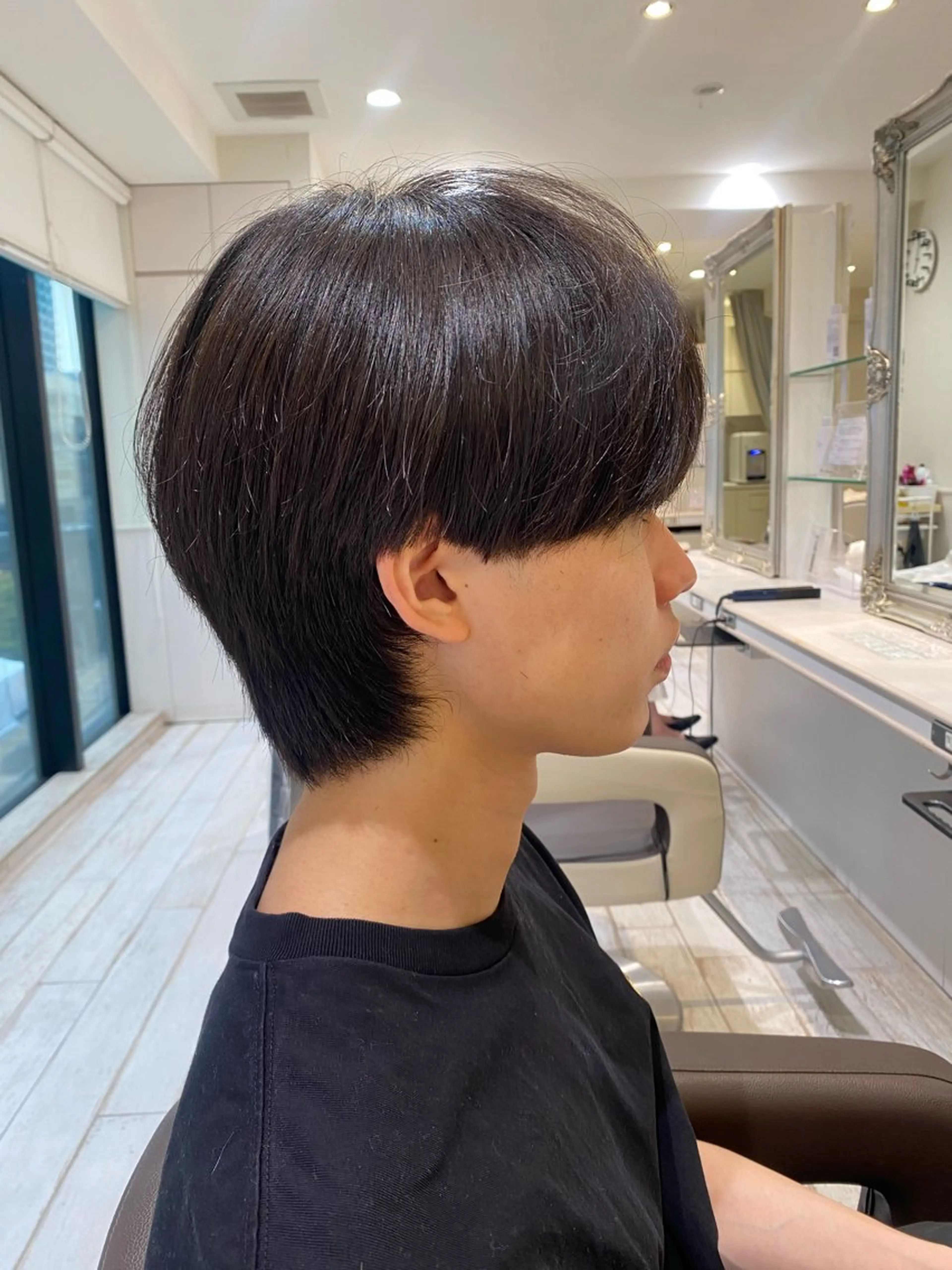 メンズ マッシュウルフ マッシュ メンズウルフカット ウルフカット 朴 鈴香のヘアスタイル