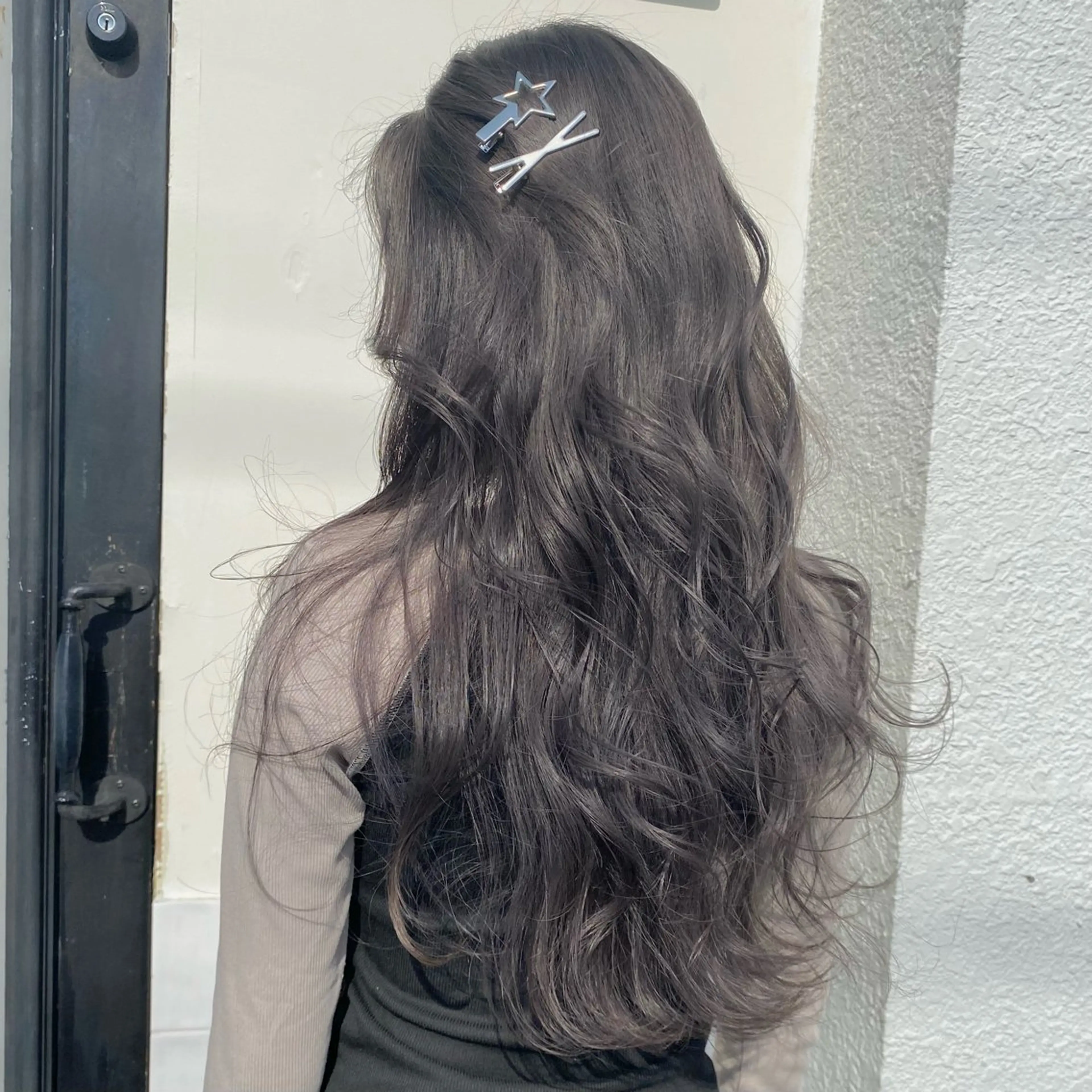 ロング カラー 透明感カラー ヘアカラー souco/ moenoのヘアスタイル