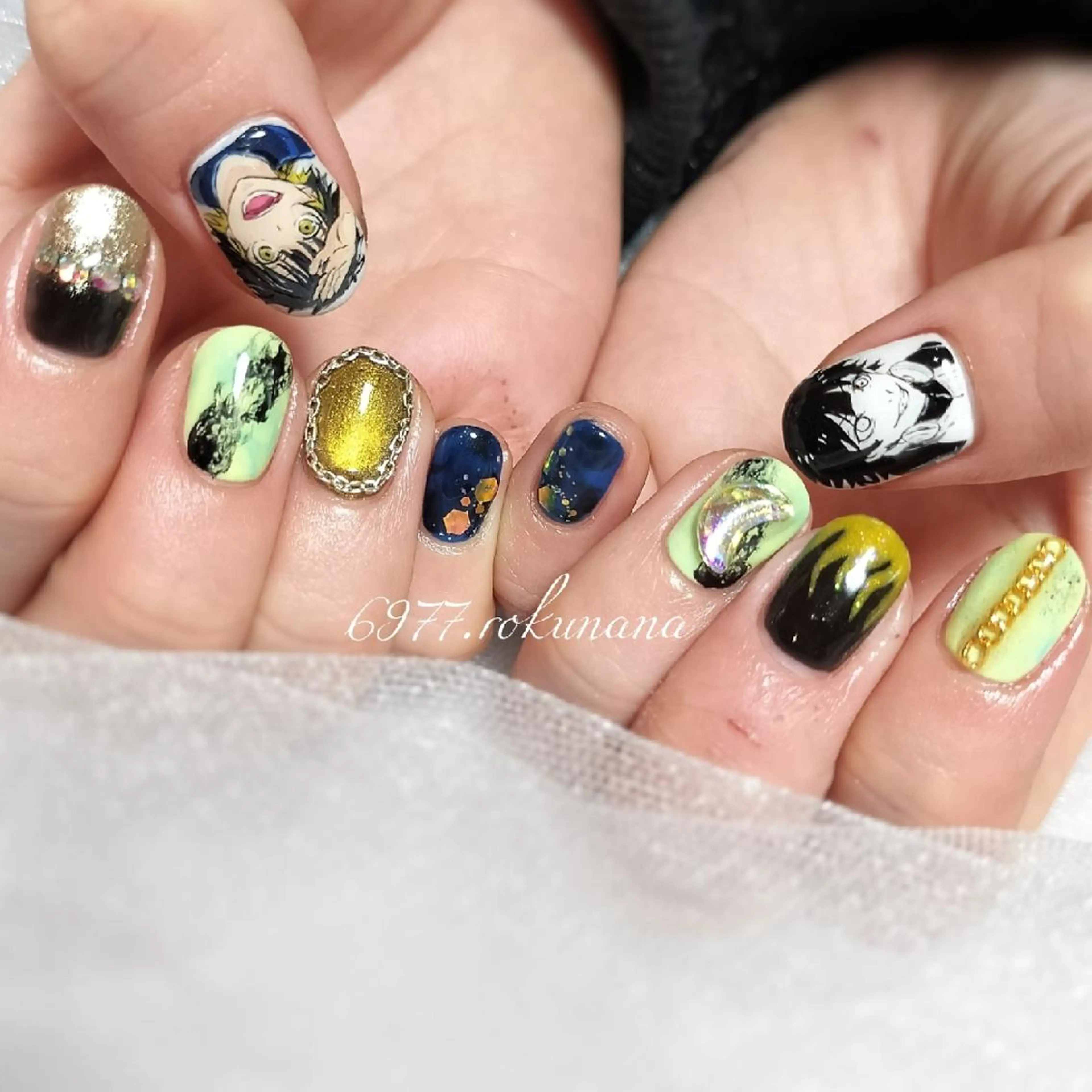 ネイル rokunana 佐野のネイルデザイン
