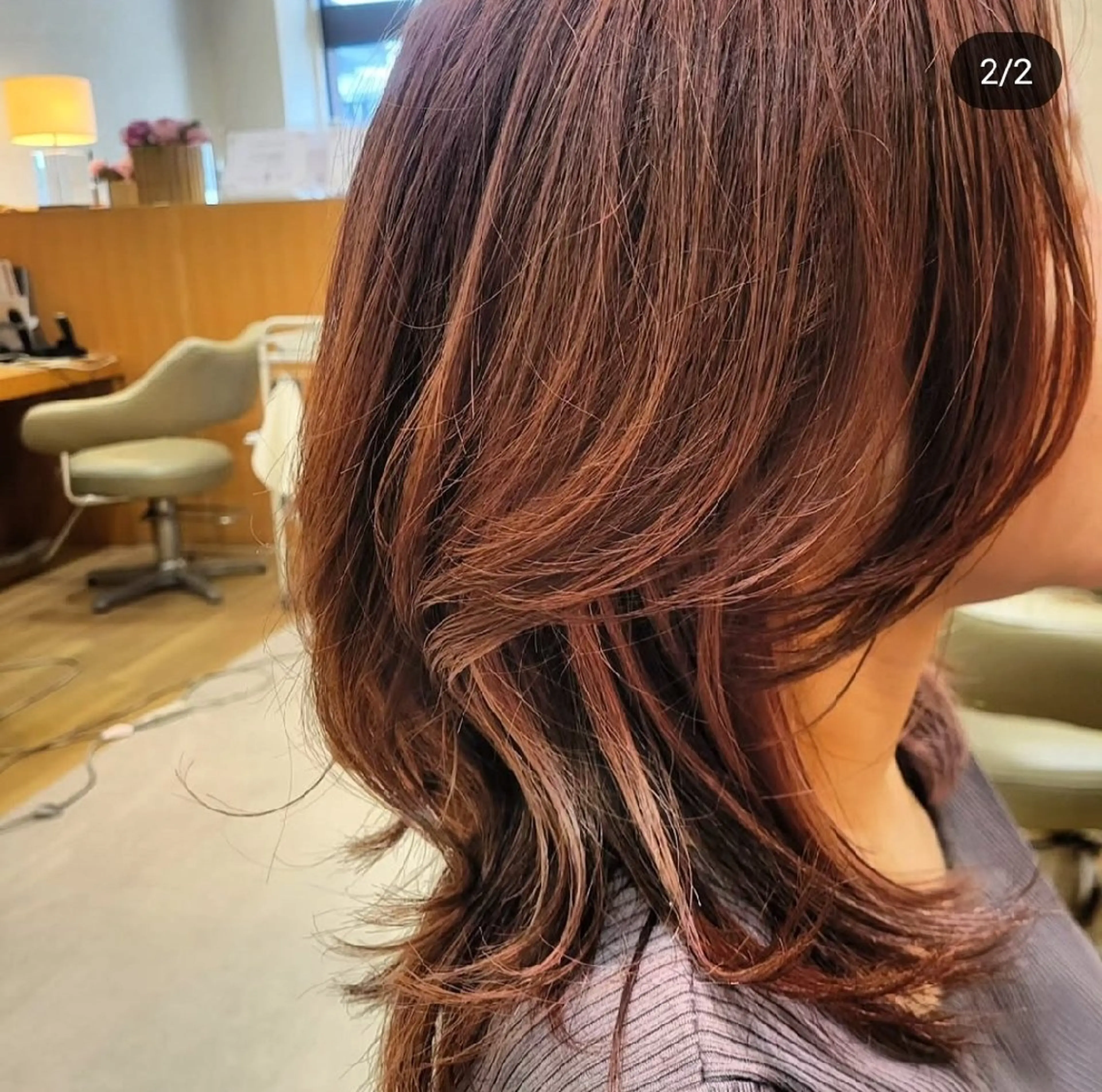 ミディアム くびれヘア UHair吉田 /ショートヘアのヘアスタイル