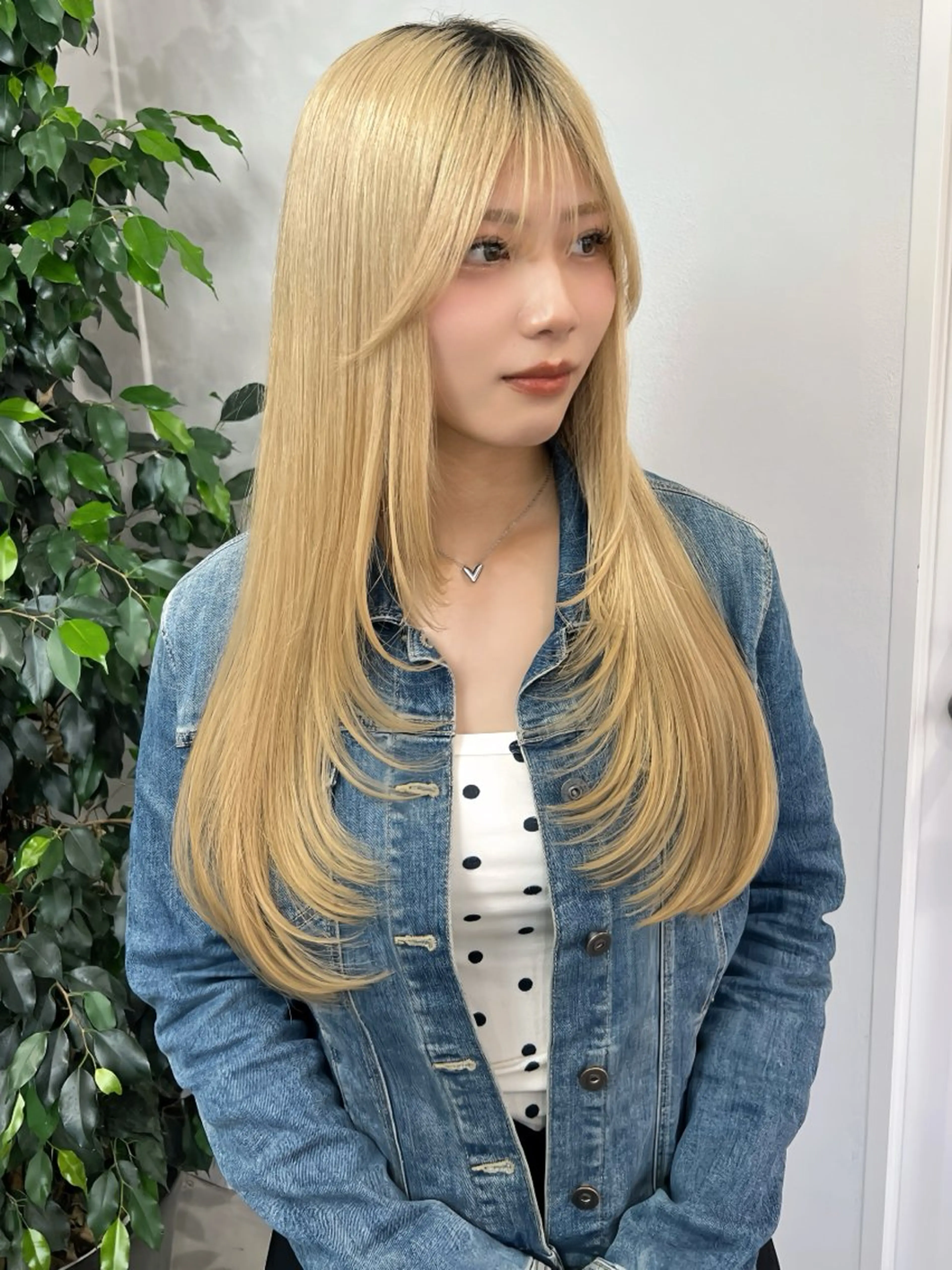 ロング カット ヘアカラー トリートメント レイヤー/髪質改善 SOA大槻 純也のヘアスタイル