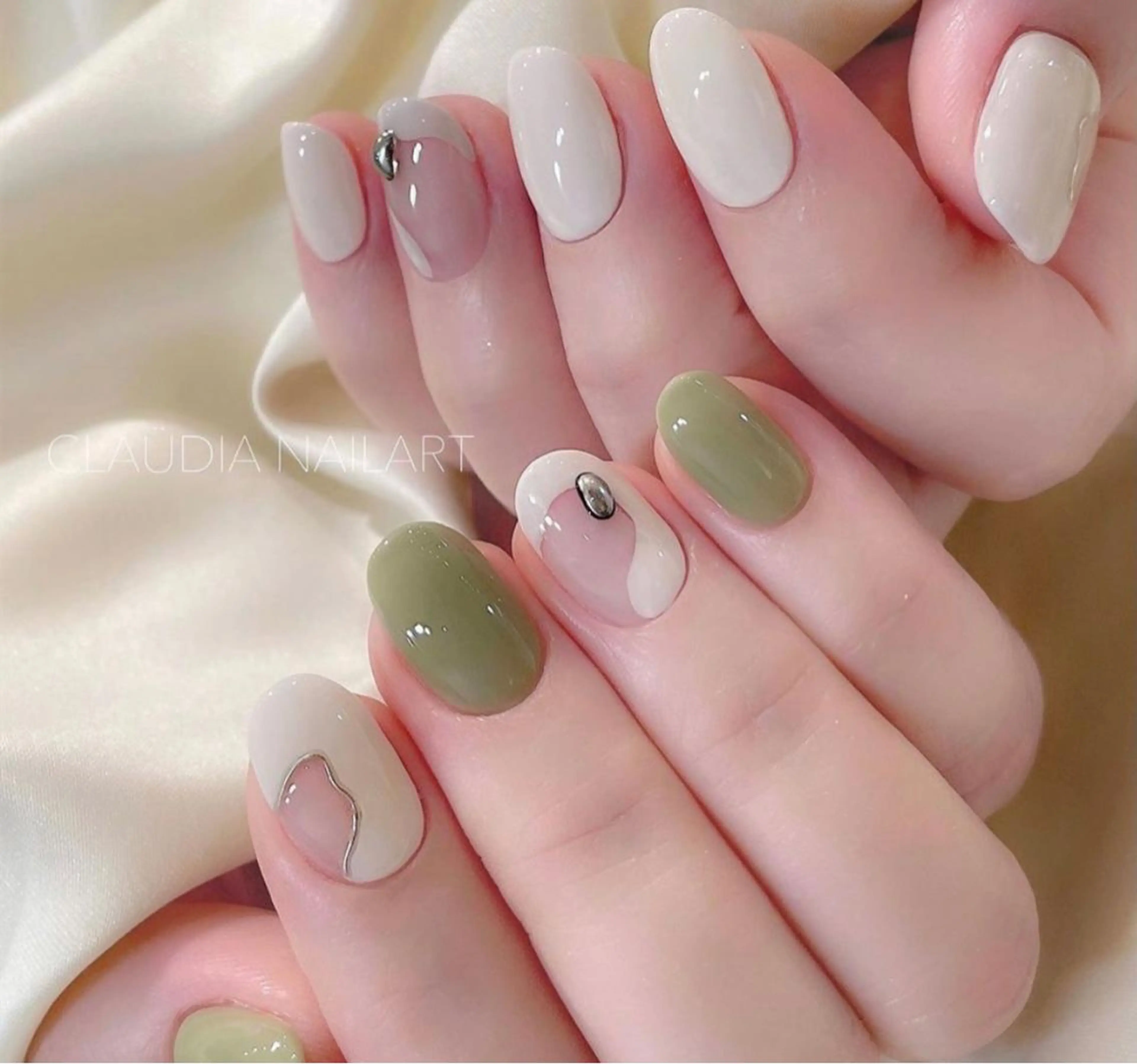 ネイル M🌷nail 長さだし専門店のネイルデザイン