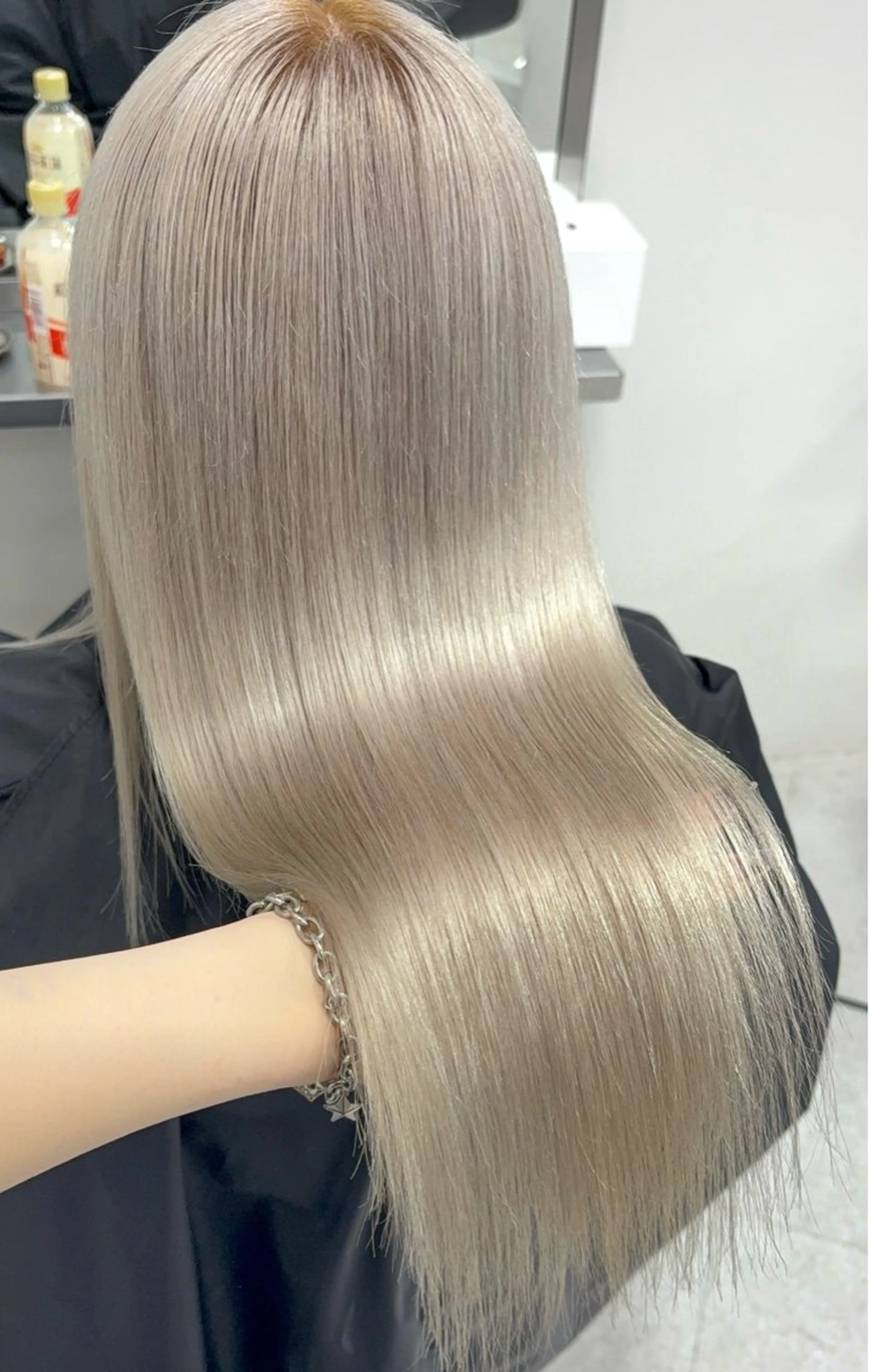 ロング カラー ブリーチ ハイトーンカラー ヘアカラー 渋谷ハイトーン/ まぉまぉのヘアスタイル