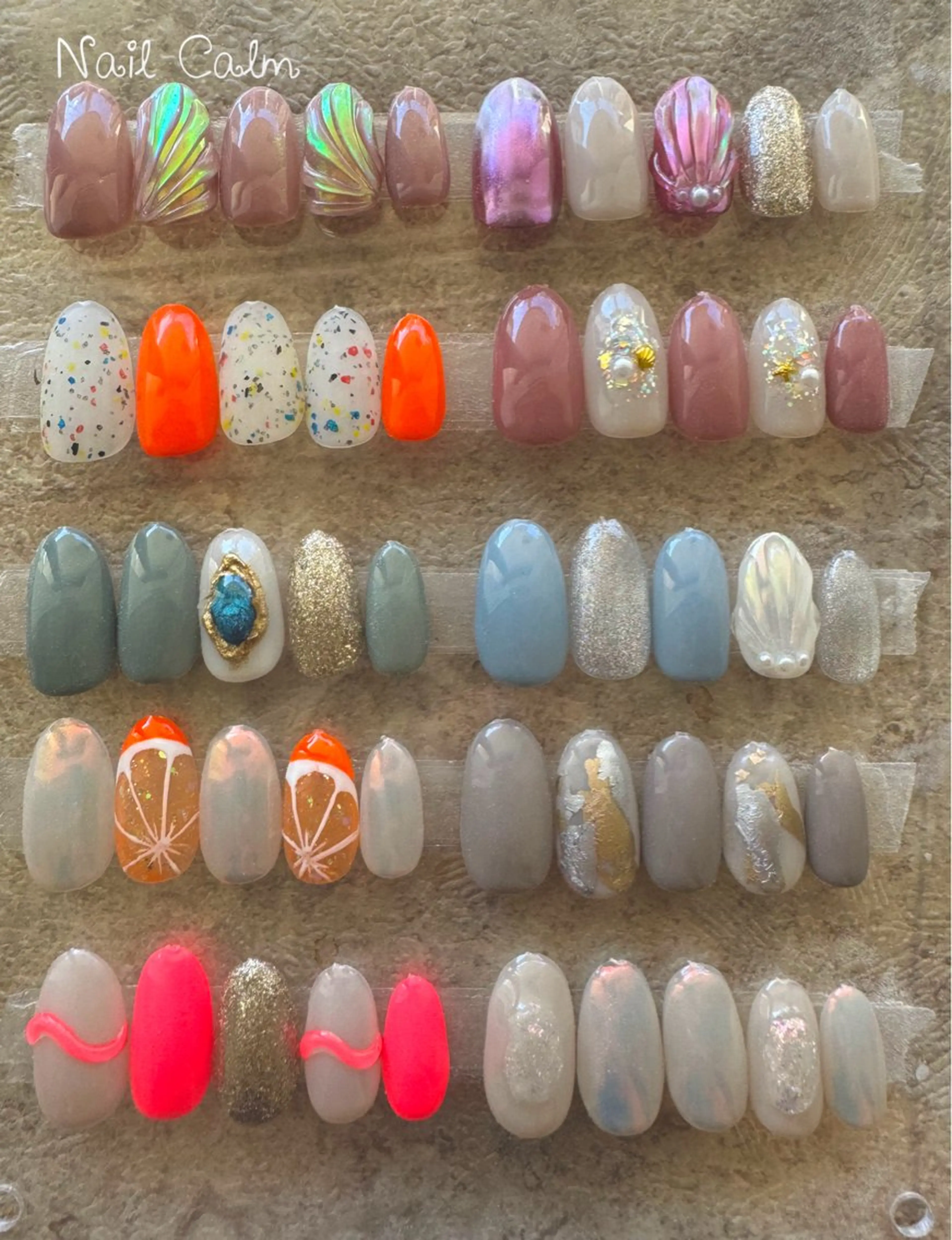 ネイル シンプルネイル ハンドネイル Nail Calm所属・プライベートサロン Calmのネイルデザイン