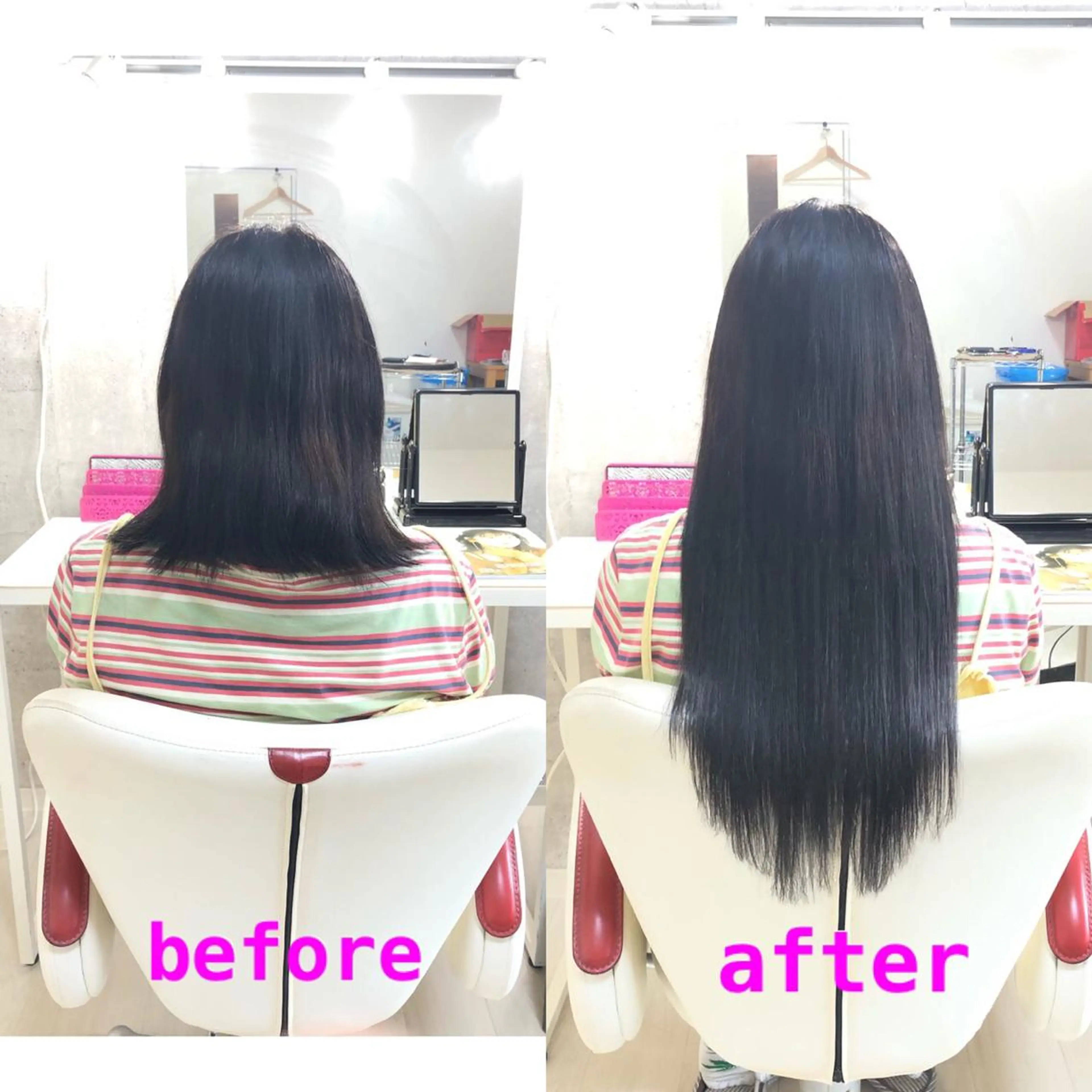 ロング エクステ 🌸ドレスアップ 心斎橋店🌸のヘアスタイル