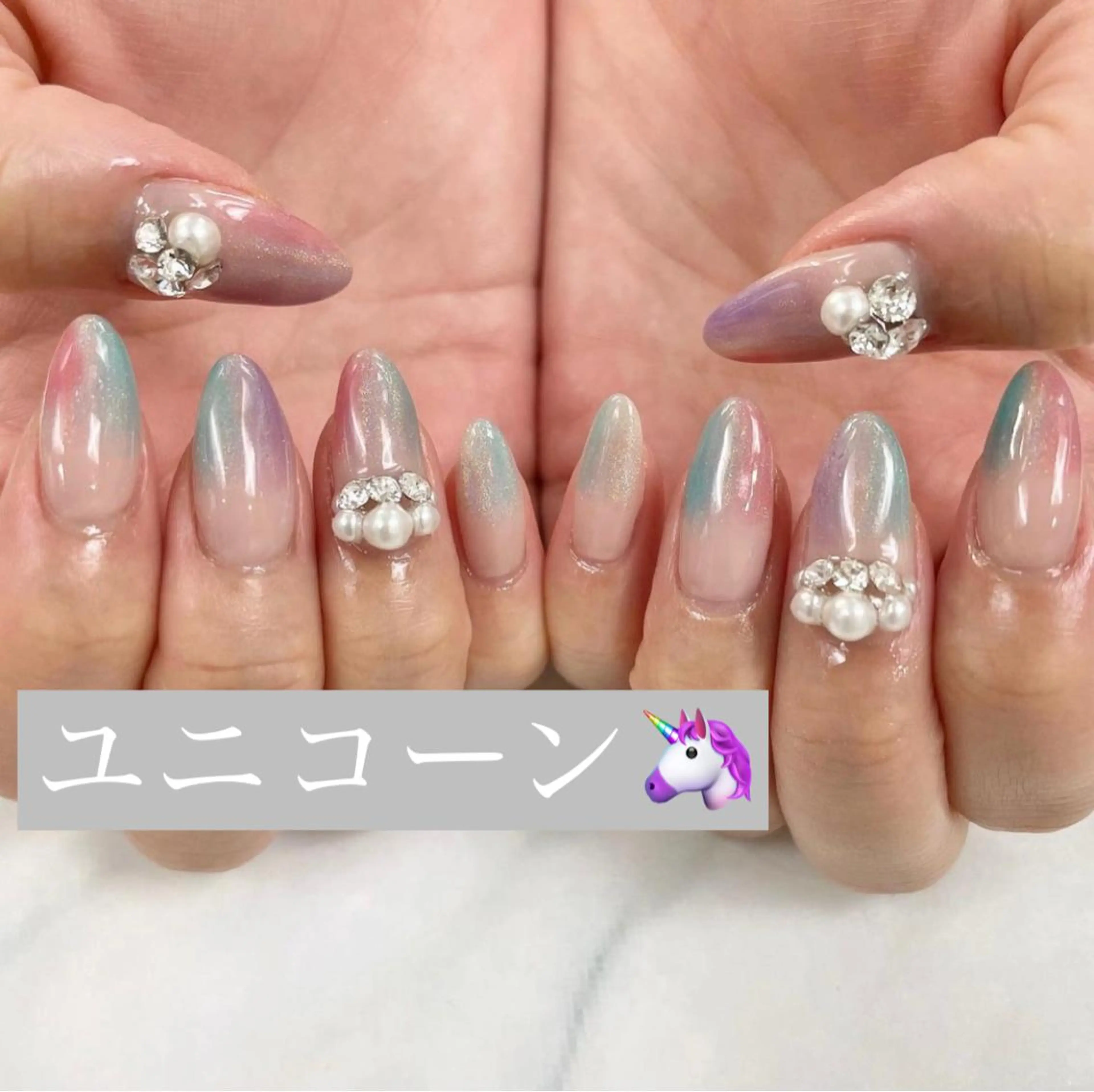 ネイル ジェルネイル 韓国ネイル ニュアンスネイル オフィスネイル パラジェル if nailのネイルデザイン