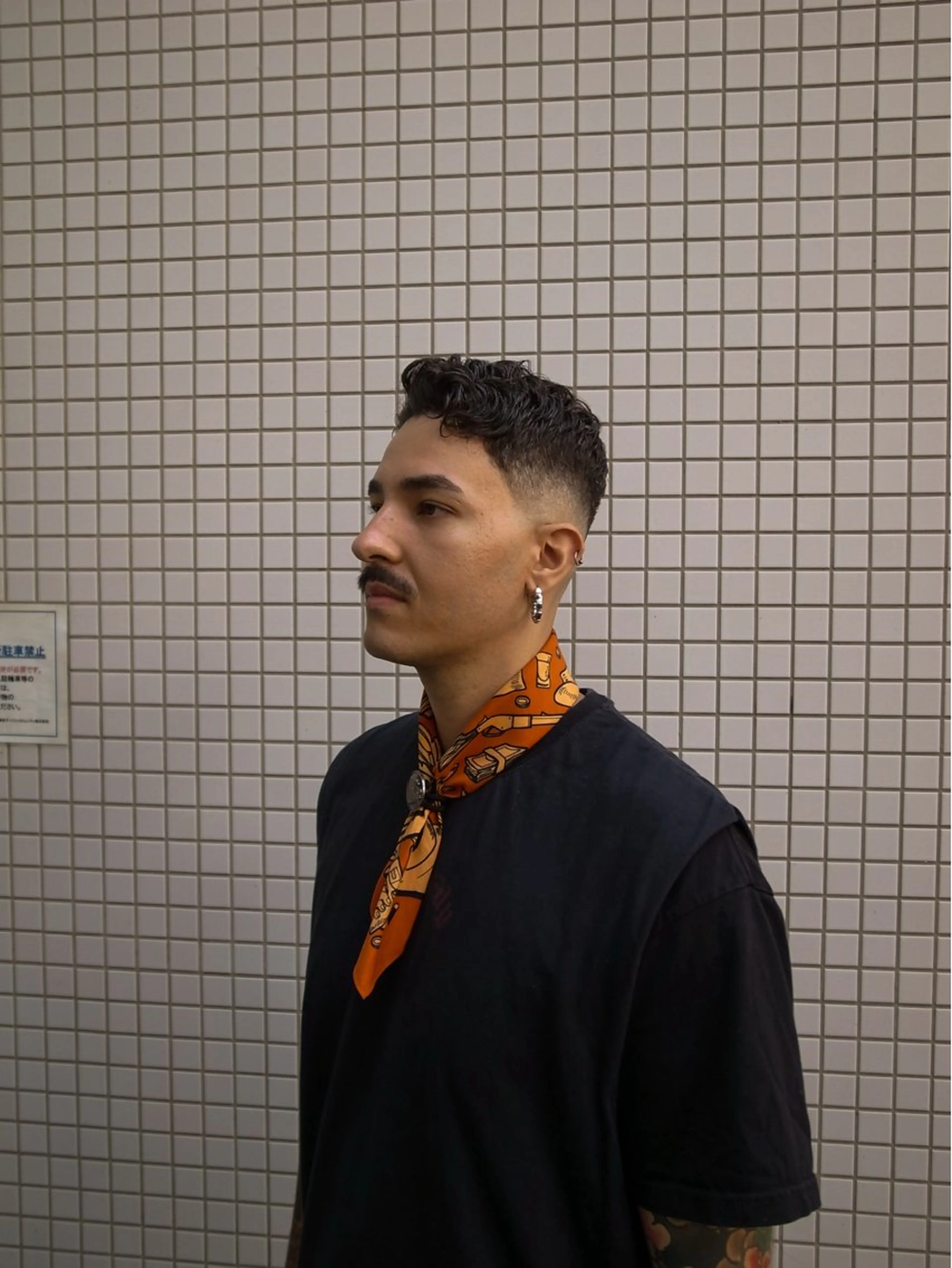 ショート パーマ メンズ カット パーマ 💈メンズフェード 特化DAIYA💈の眉毛・アイブロウイメージ