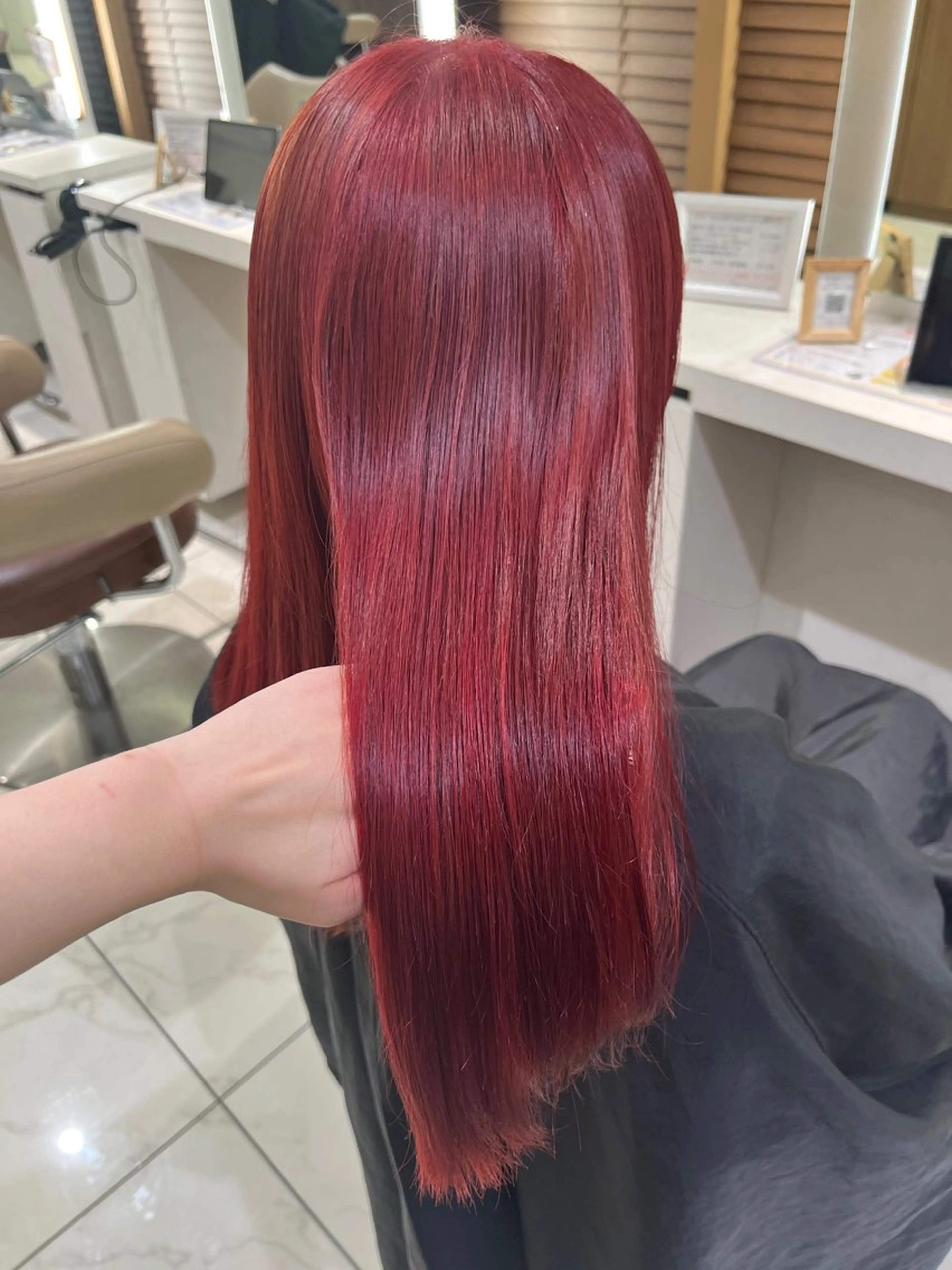 ⭐️ミニモ限定⭐️【暖色限定🌸ケアブリーチ×艶カラー】15280→10000の写真