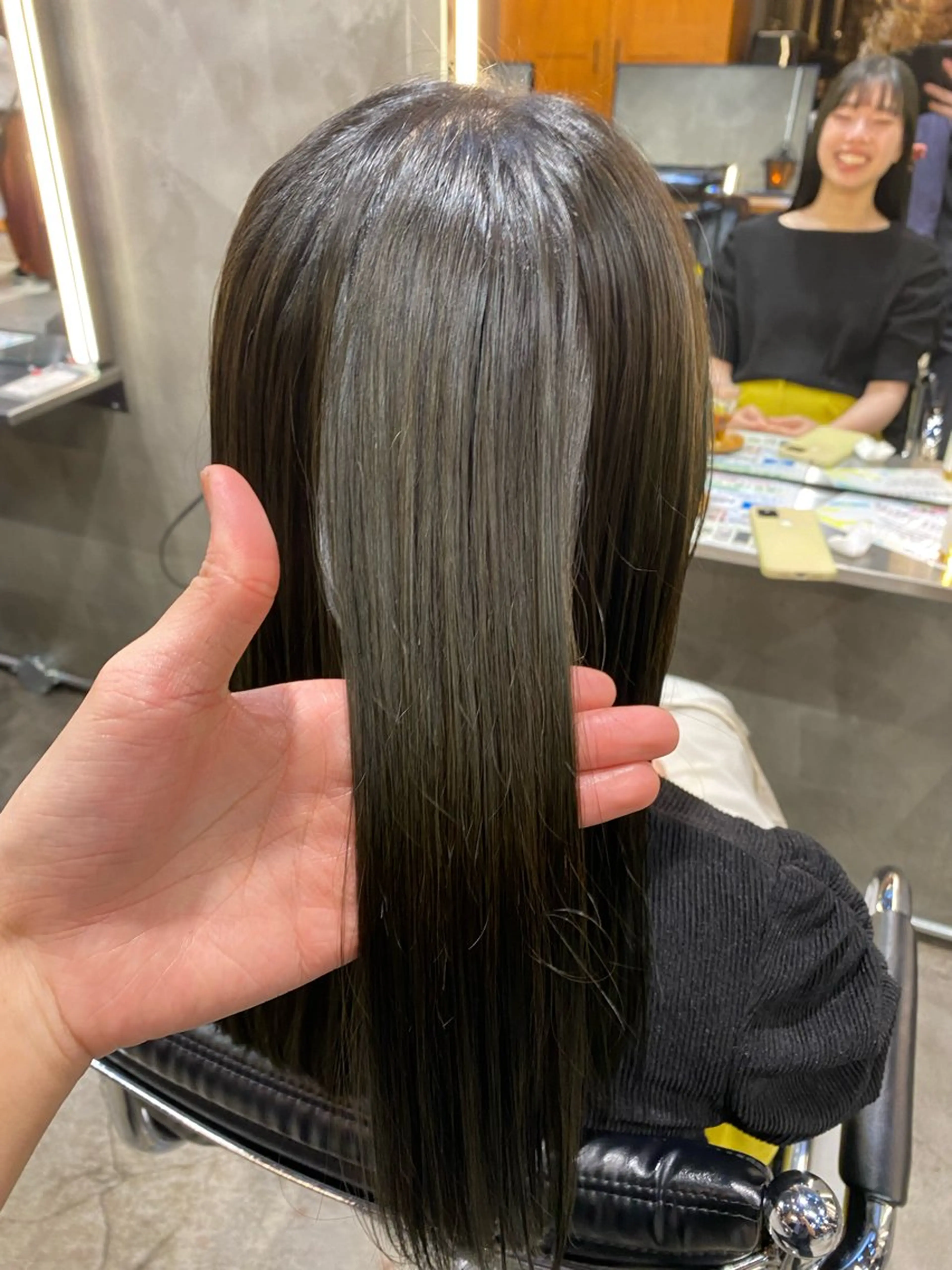 カラー 透明感カラー グレージュ カーキグレージュ 透明感カラー🌿 グレージュ🐺陽介のヘアスタイル