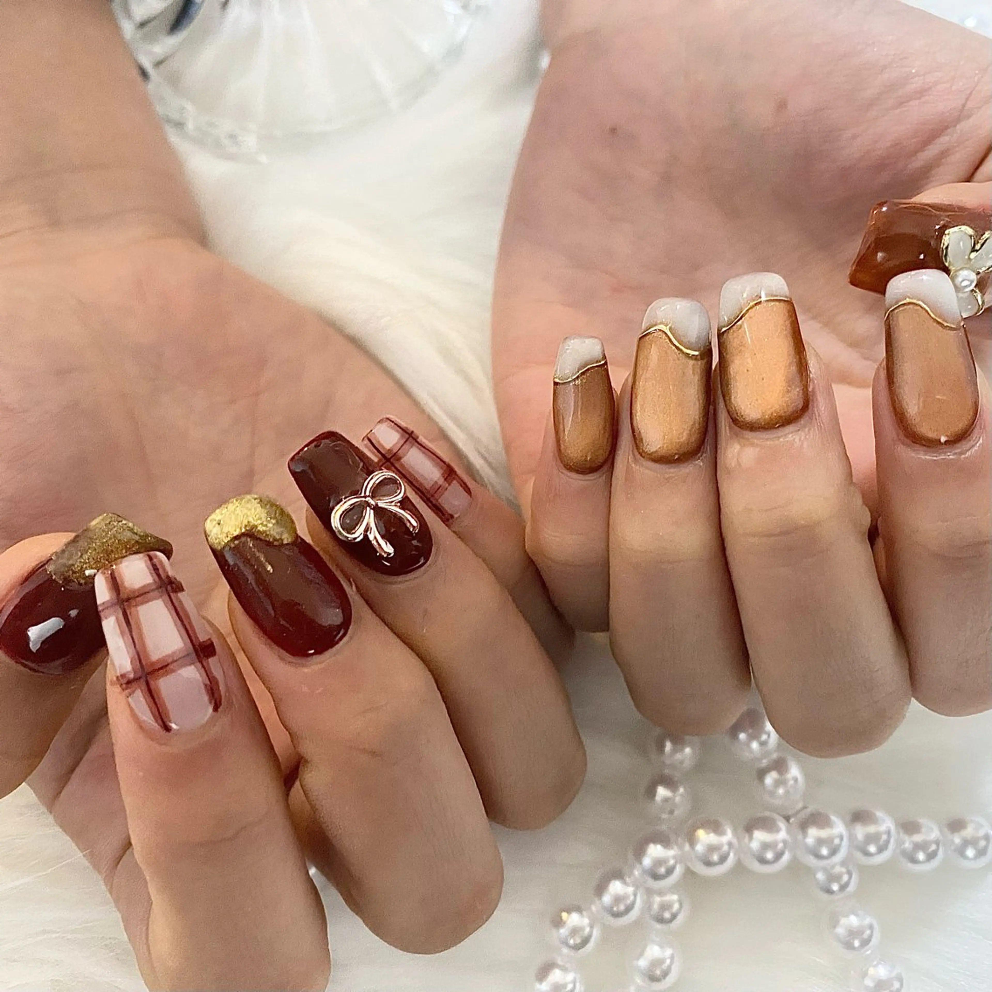 ネイル ハンドネイル ayaka ギャルネイル🎀のネイルデザイン