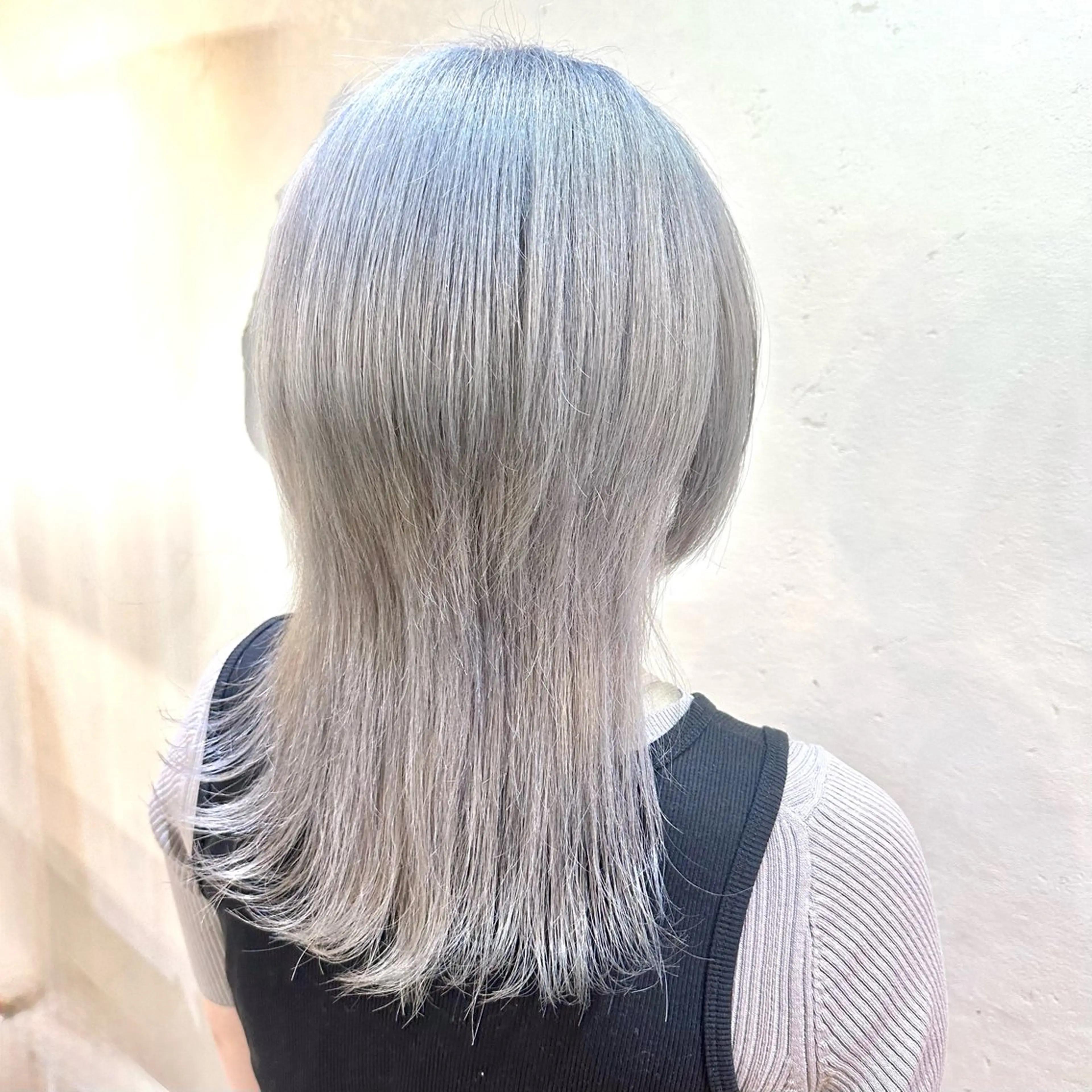 ミディアム カラー レイヤー/韓国/ 透明感カラー/みずほのヘアスタイル