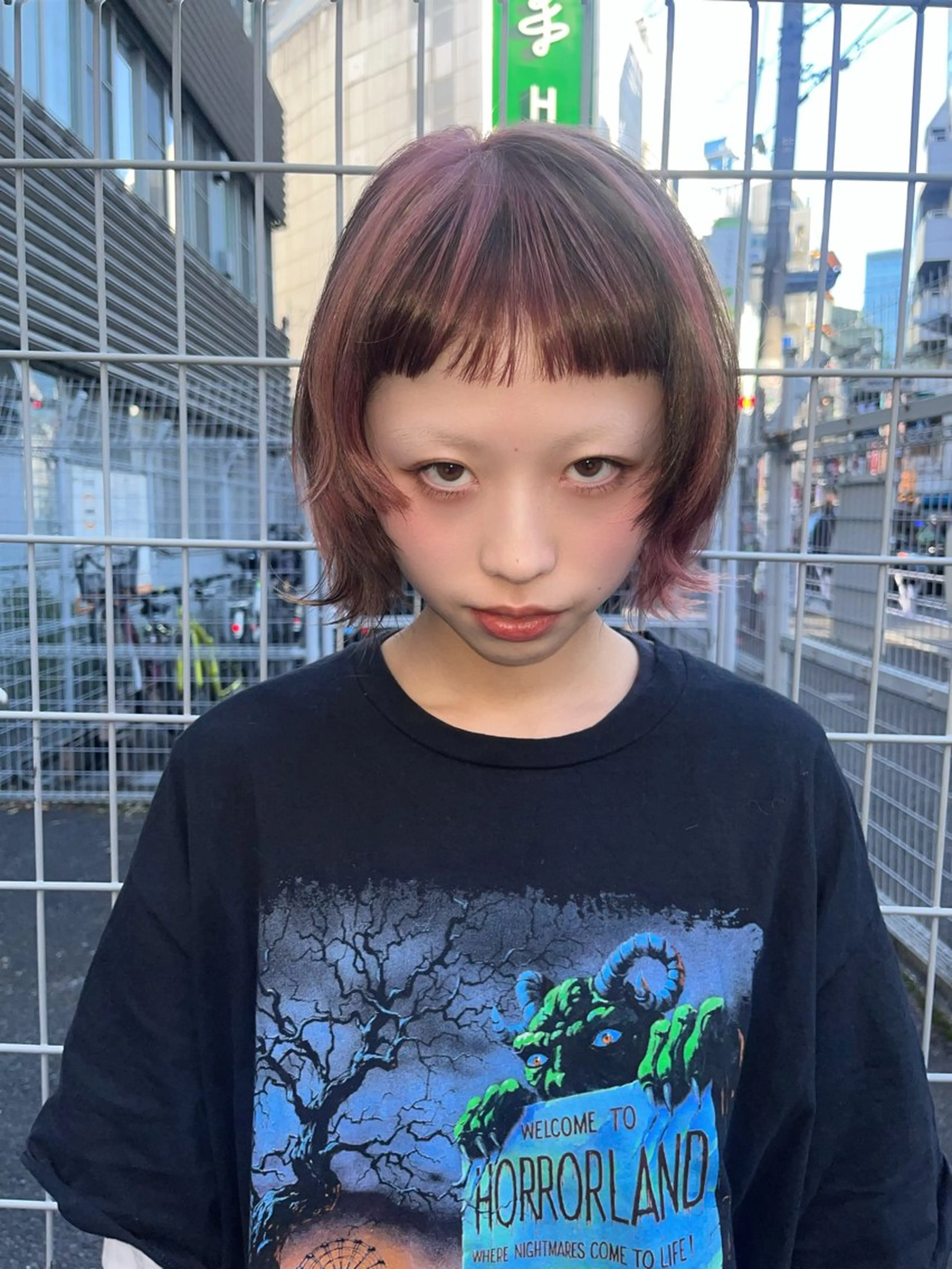 ショート カラー 柔らかい艶暖色 レイヤー🫧姫汝のヘアスタイル