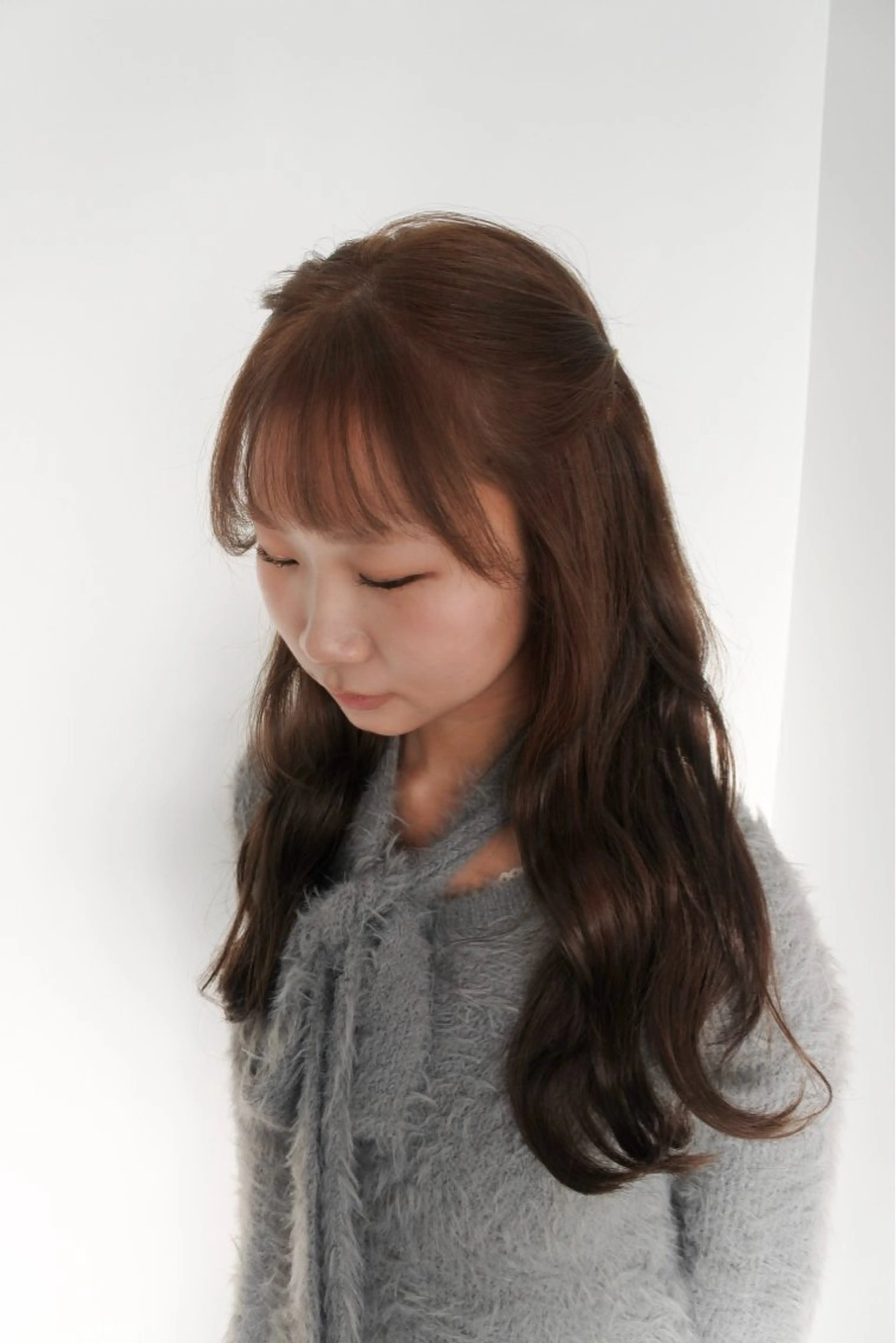 ロング カラー カット 縮毛矯正 愛結 暖色カラー🎀🩰のヘアスタイル