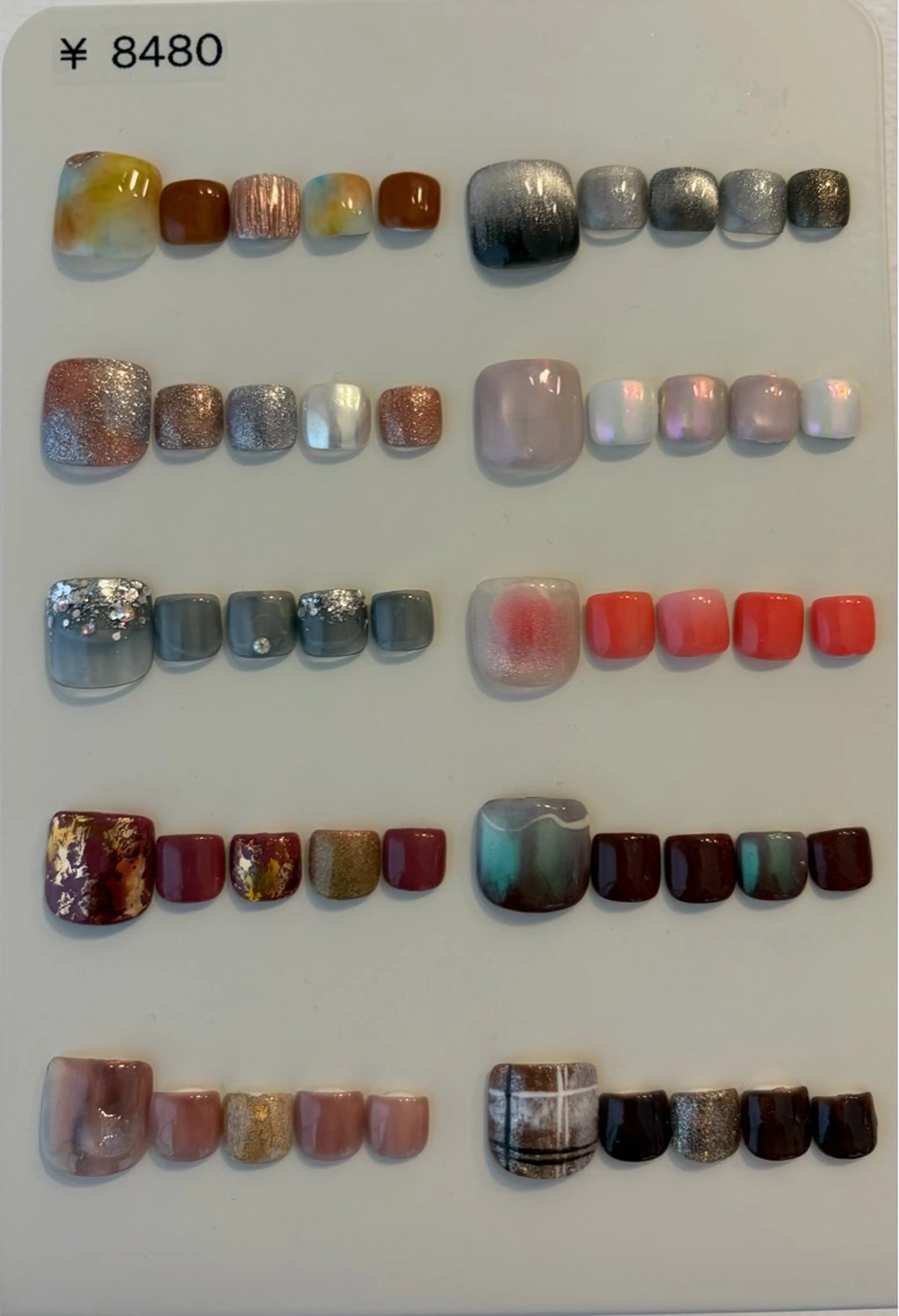 ネイル フットネイル 自由が丘サロン FUMIのネイルデザイン