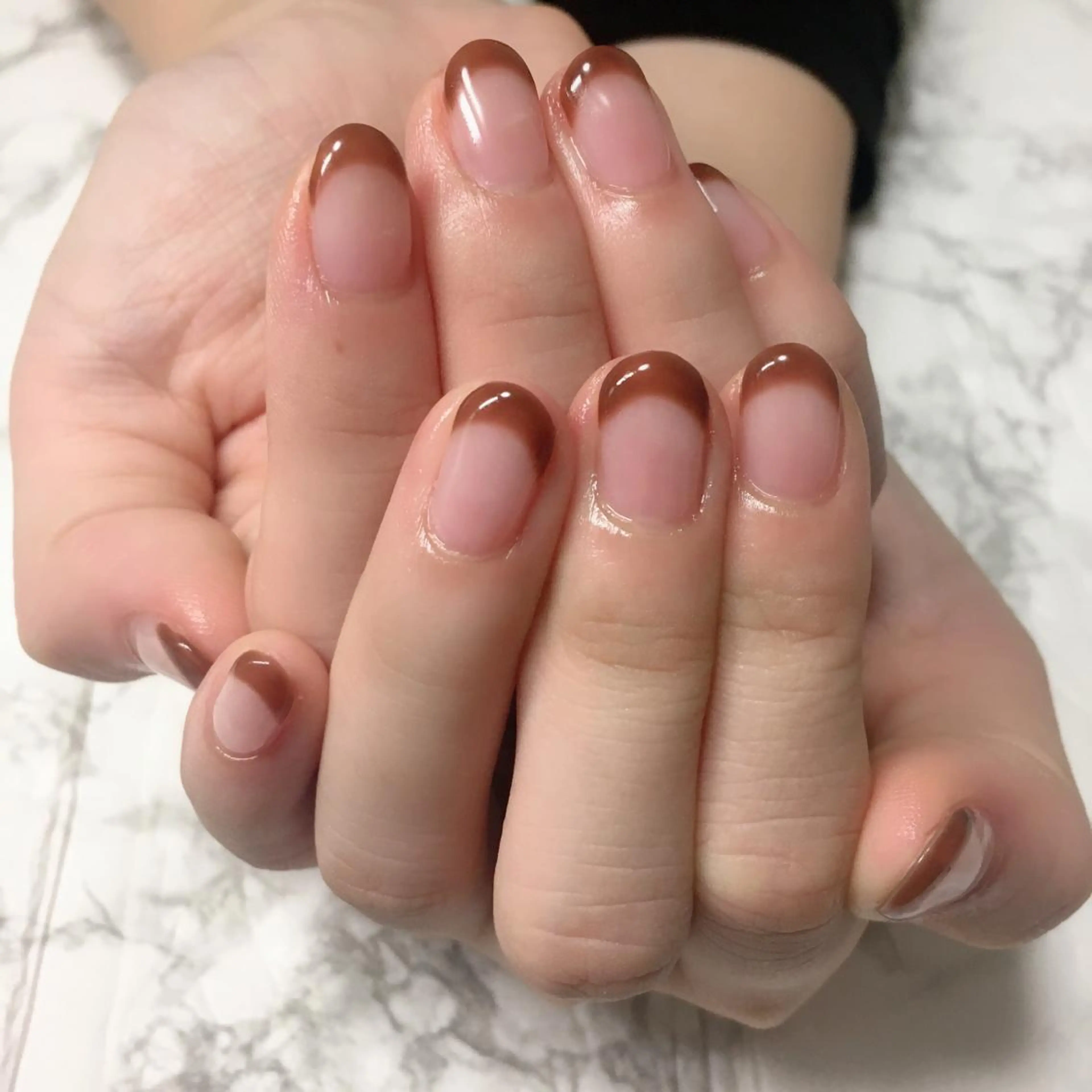 ネイル フレンチネイル ハンドネイル 自爪育成/深爪矯正 mikiのネイルデザイン