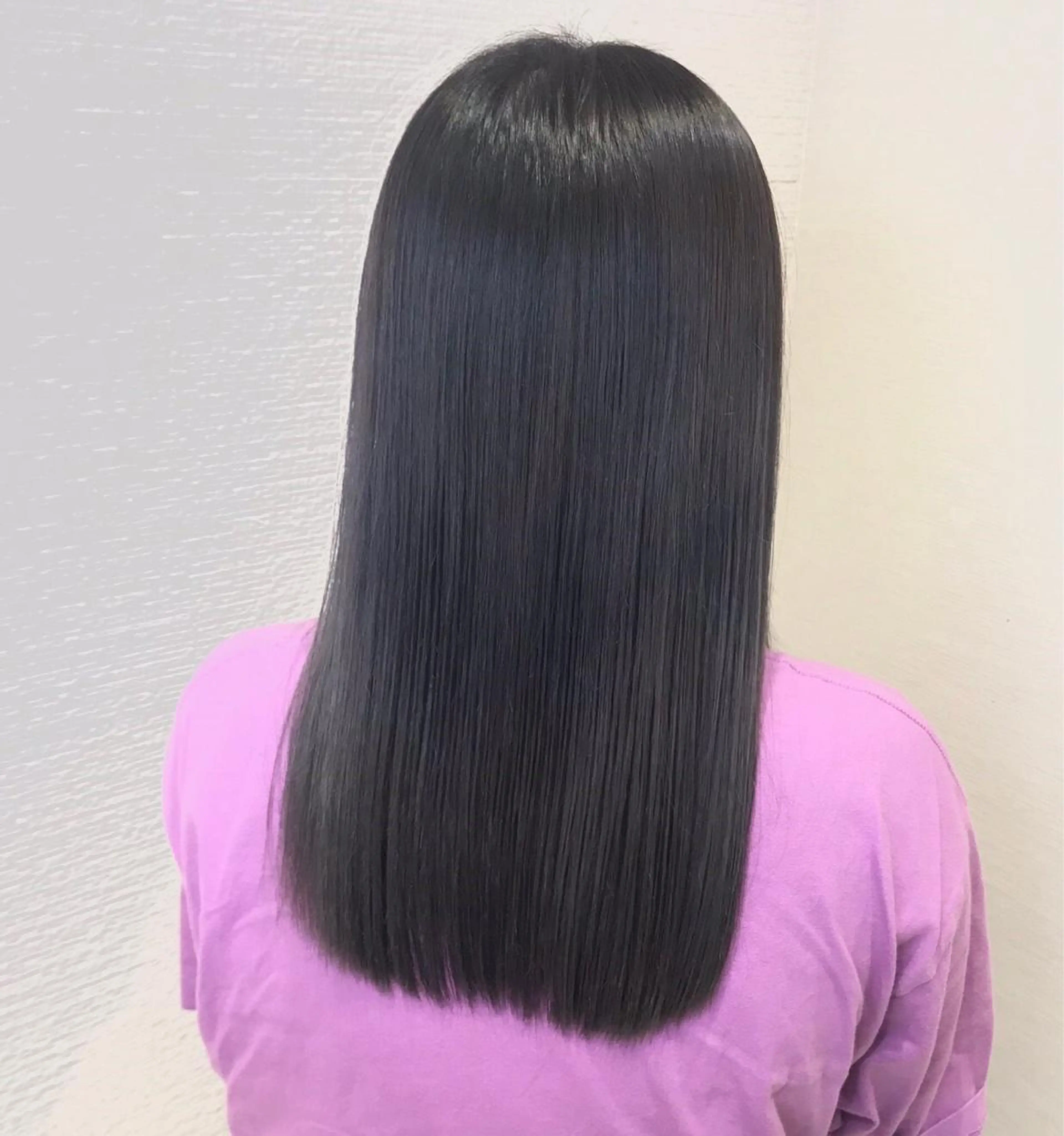 ロング パーマ 白髪ぼかしハイライト 茗荷谷駅徒歩2分のヘアスタイル