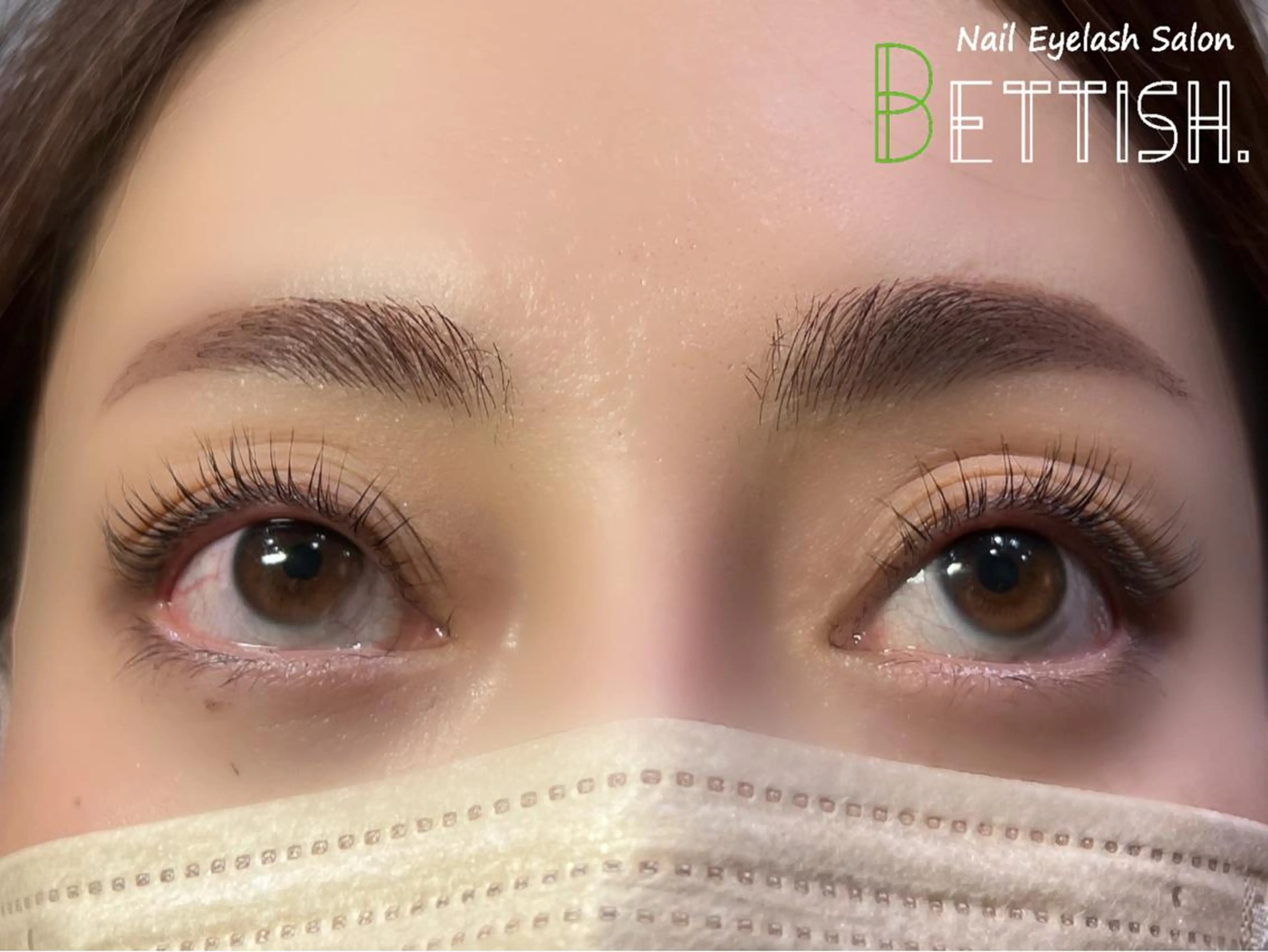 マツエク・マツパ パリジェンヌラッシュリフト マツパ BETTISH. MAIのマツエク・マツパデザイン