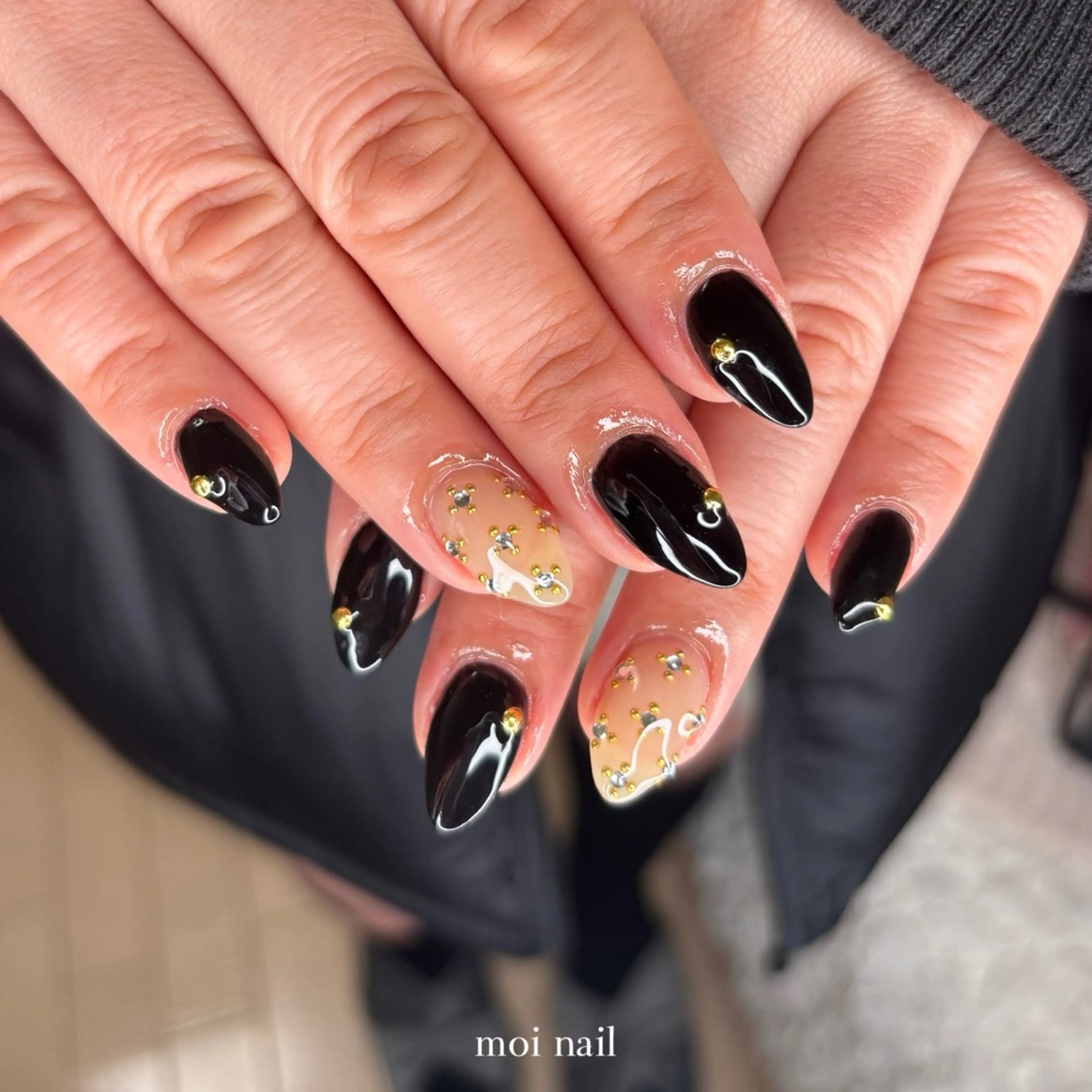ネイル ハンドネイル moi nail ˙⋆.˚のネイルデザイン