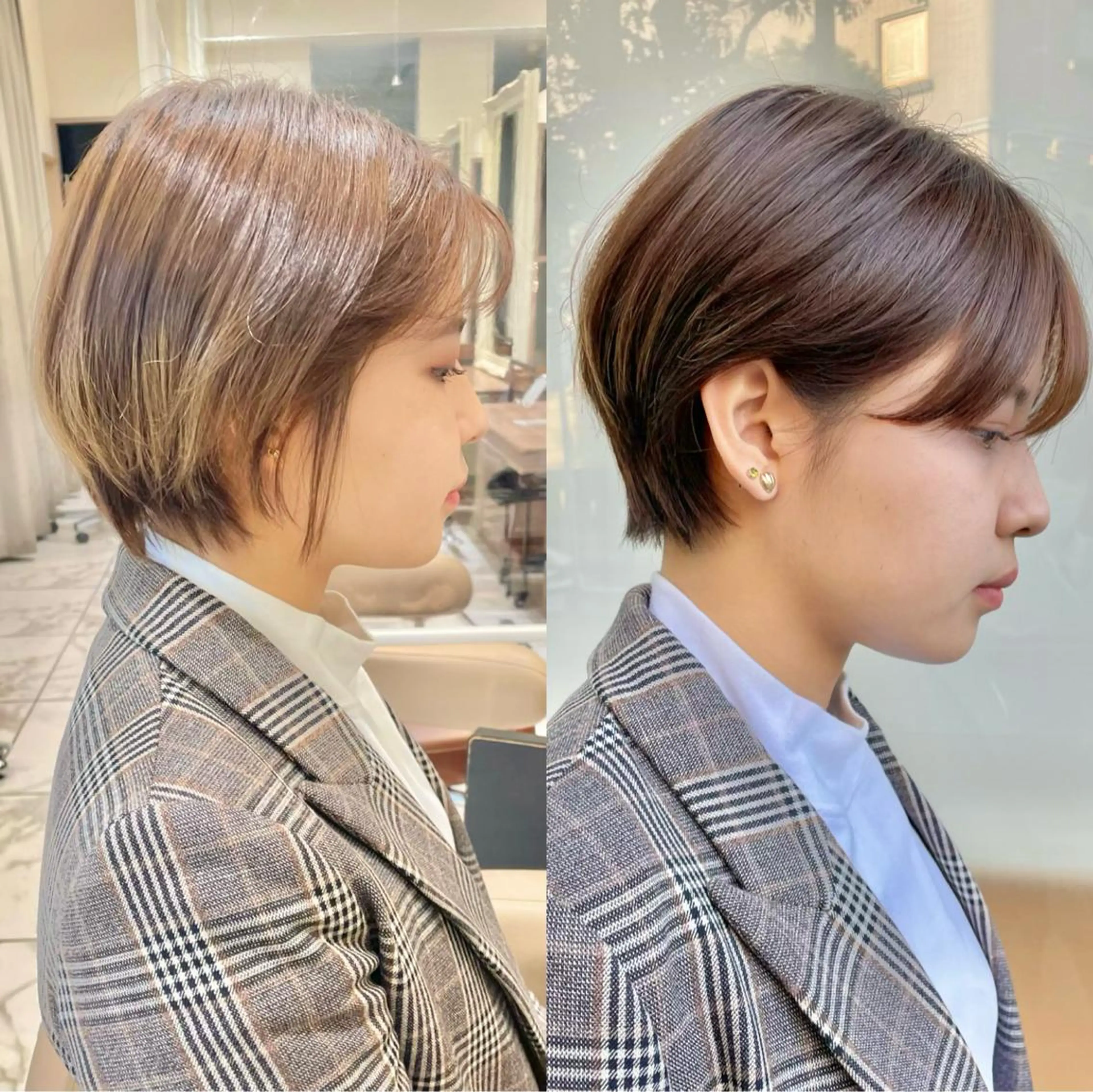 ショート 三鷹で1番ショート ボブをカットする新谷のヘアスタイル