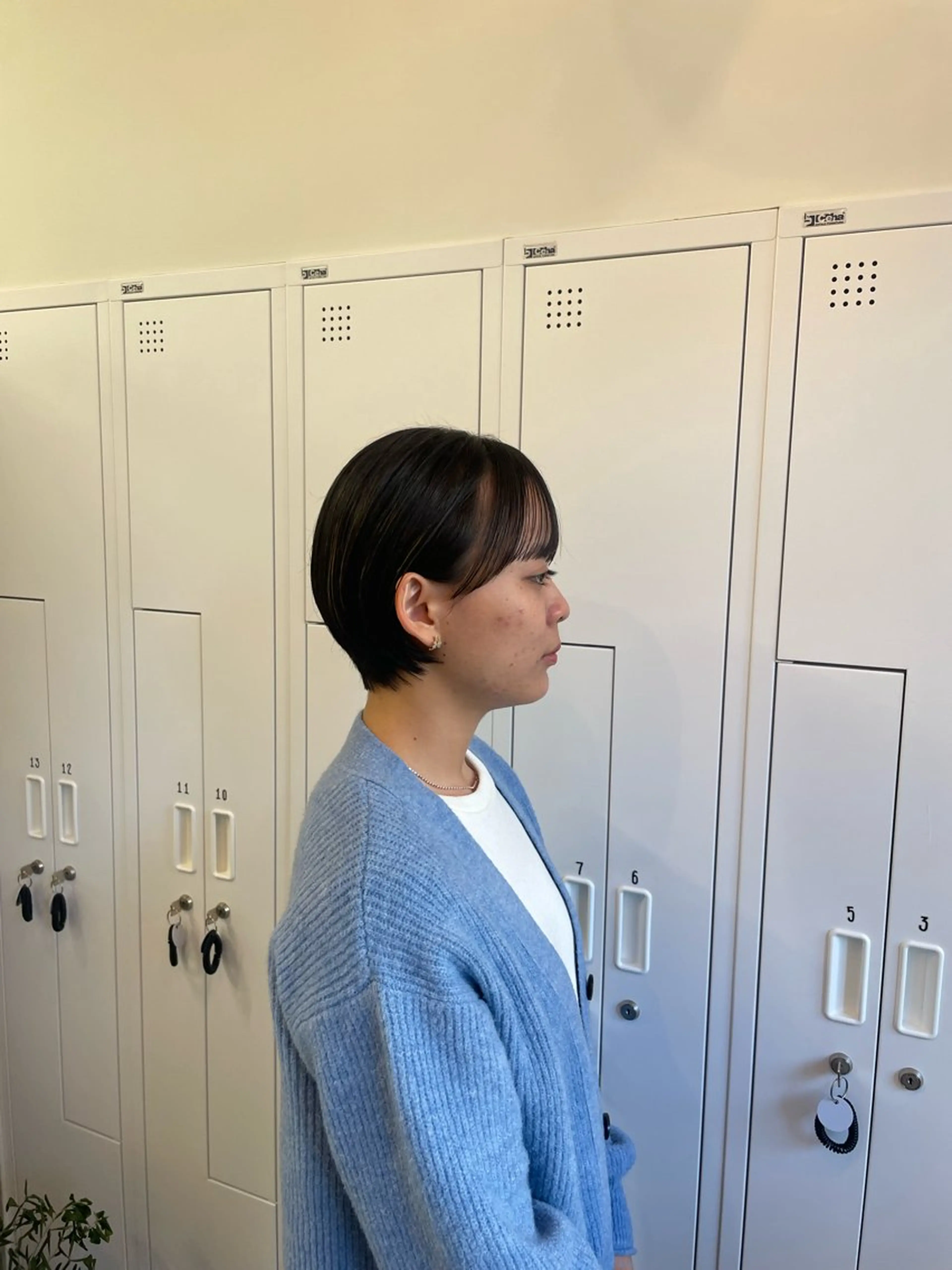 ショート 立野 莉央のヘアスタイル