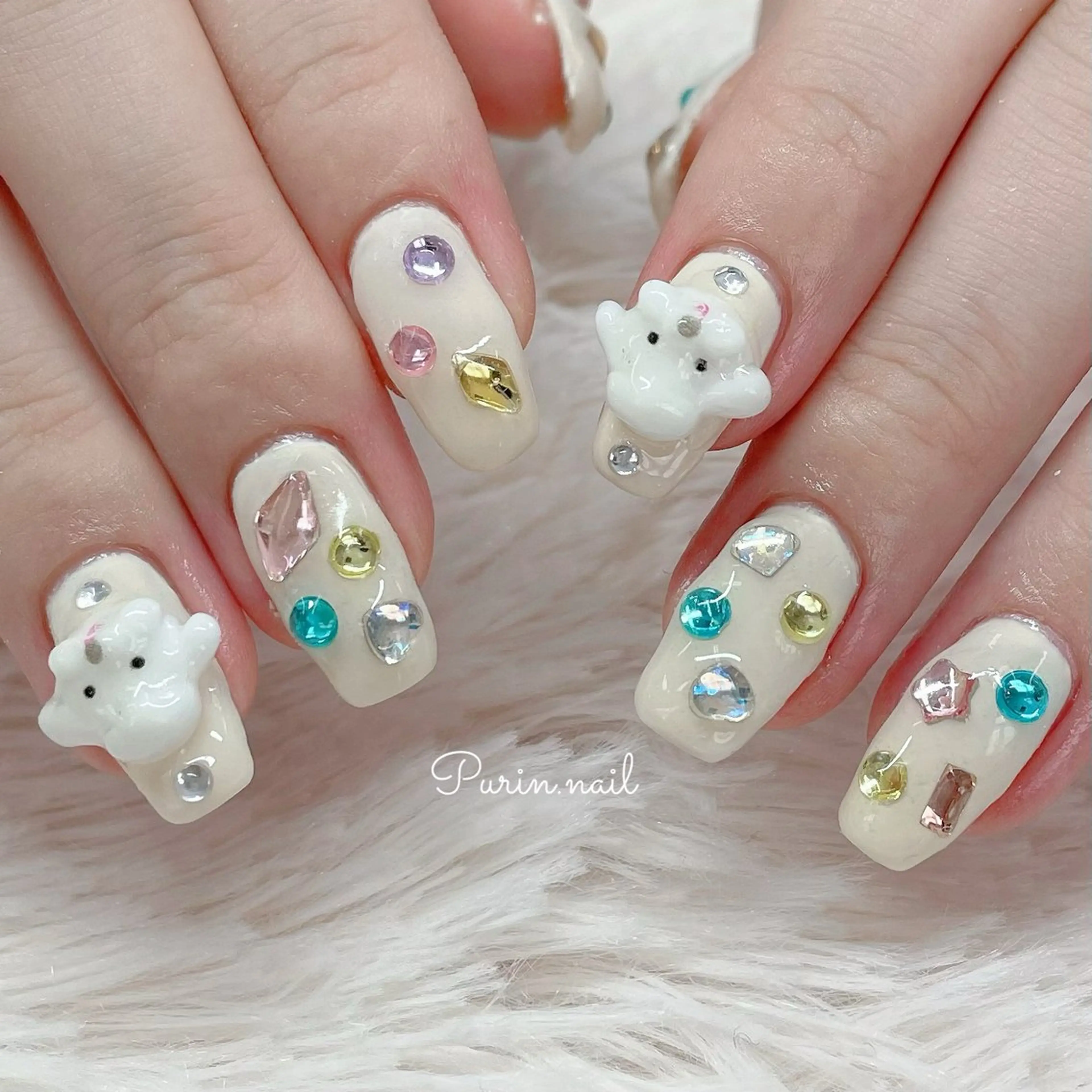 ネイル ハンドネイル Nails by Purin🍮のネイルデザイン
